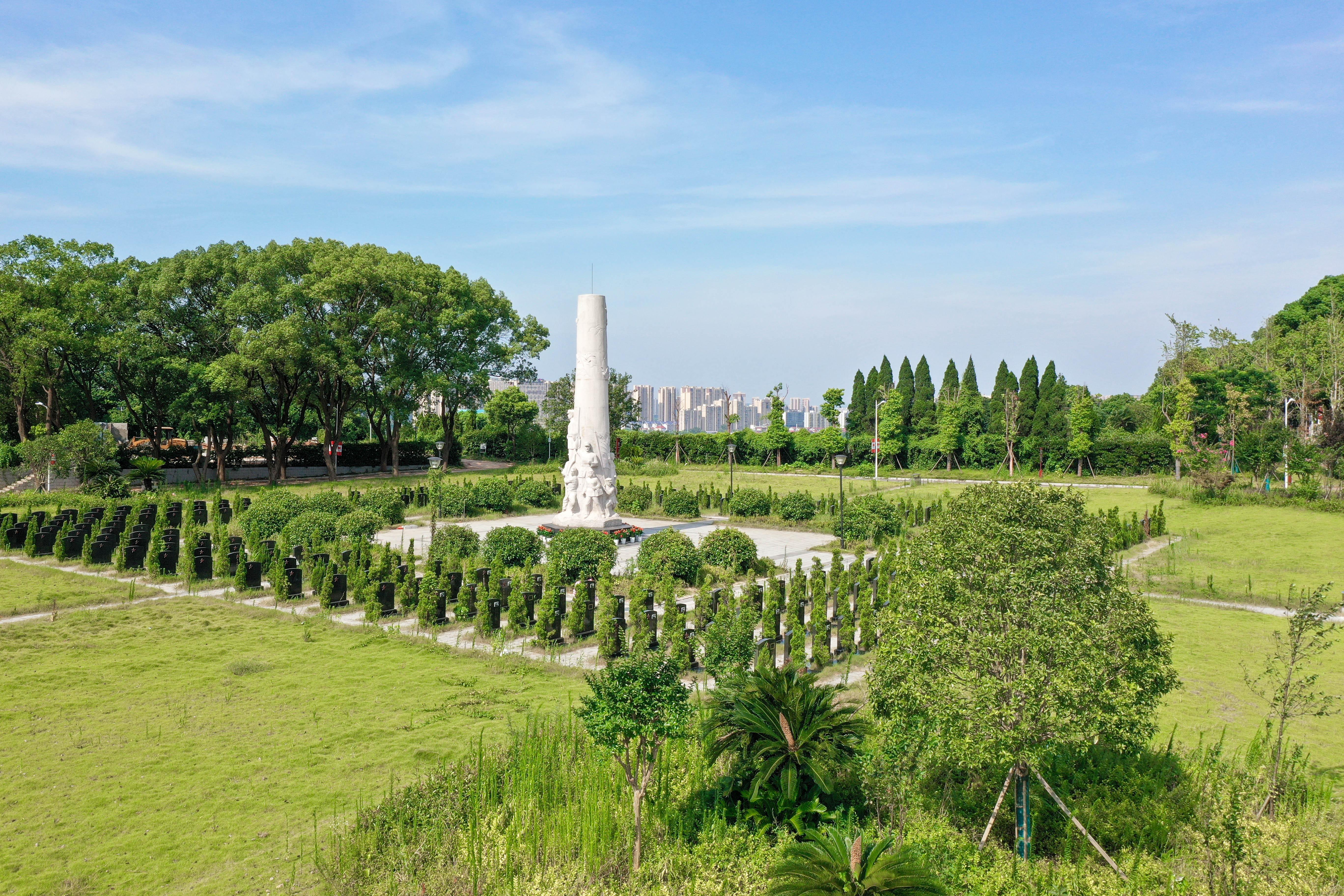 湖南革命陵园园区图片