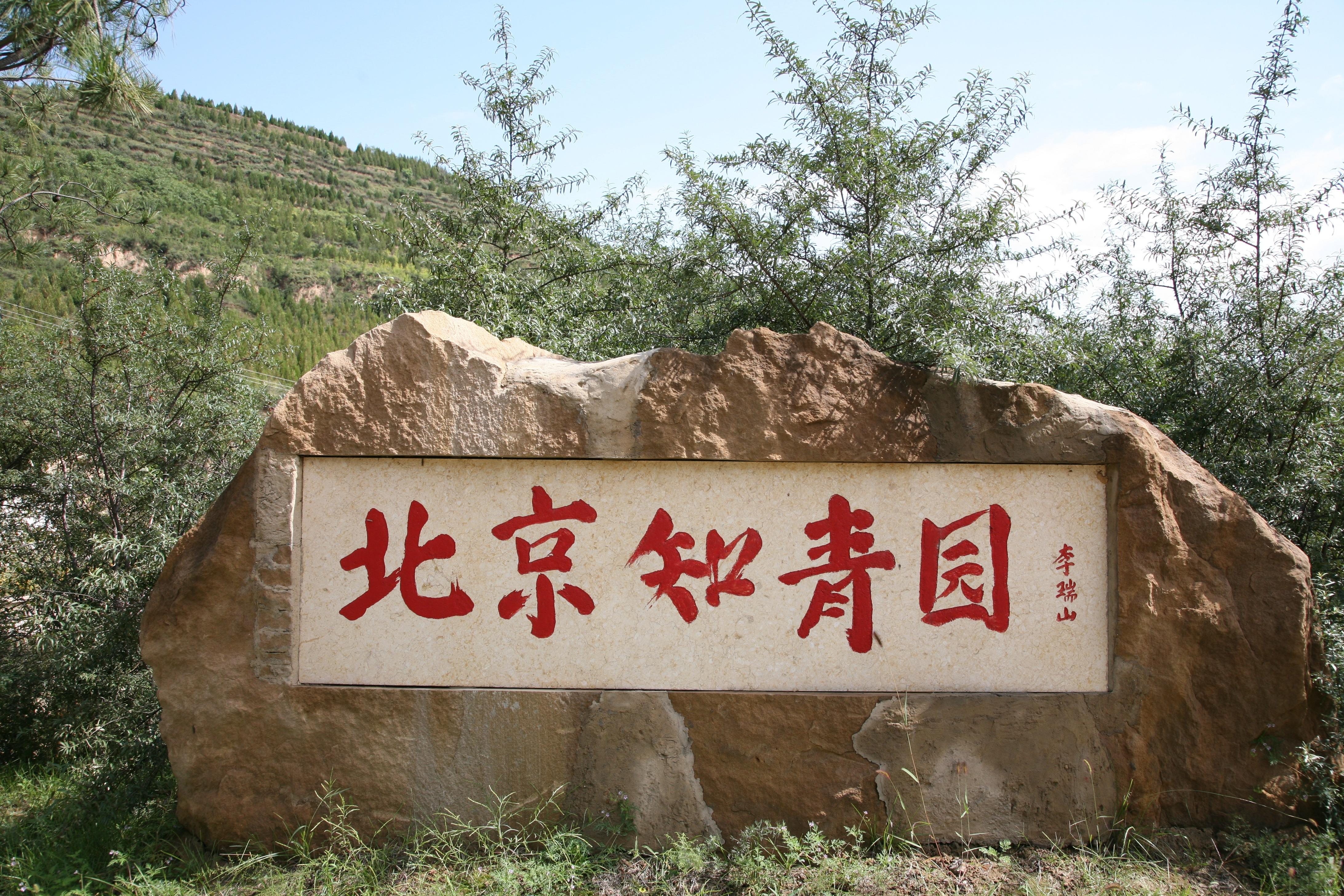 延安仙鹤岭公墓园区图片