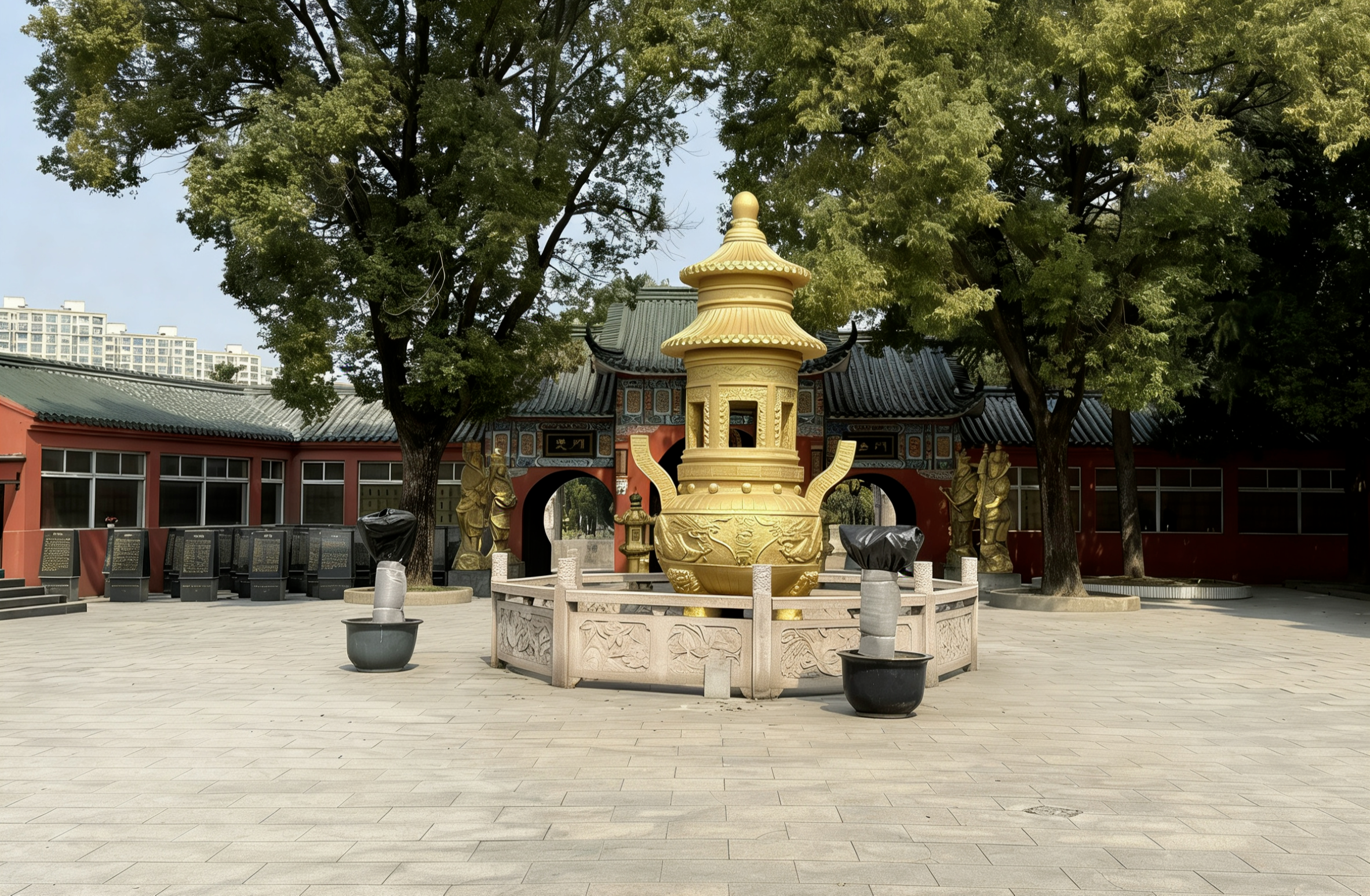 常州天府陵园园区图片