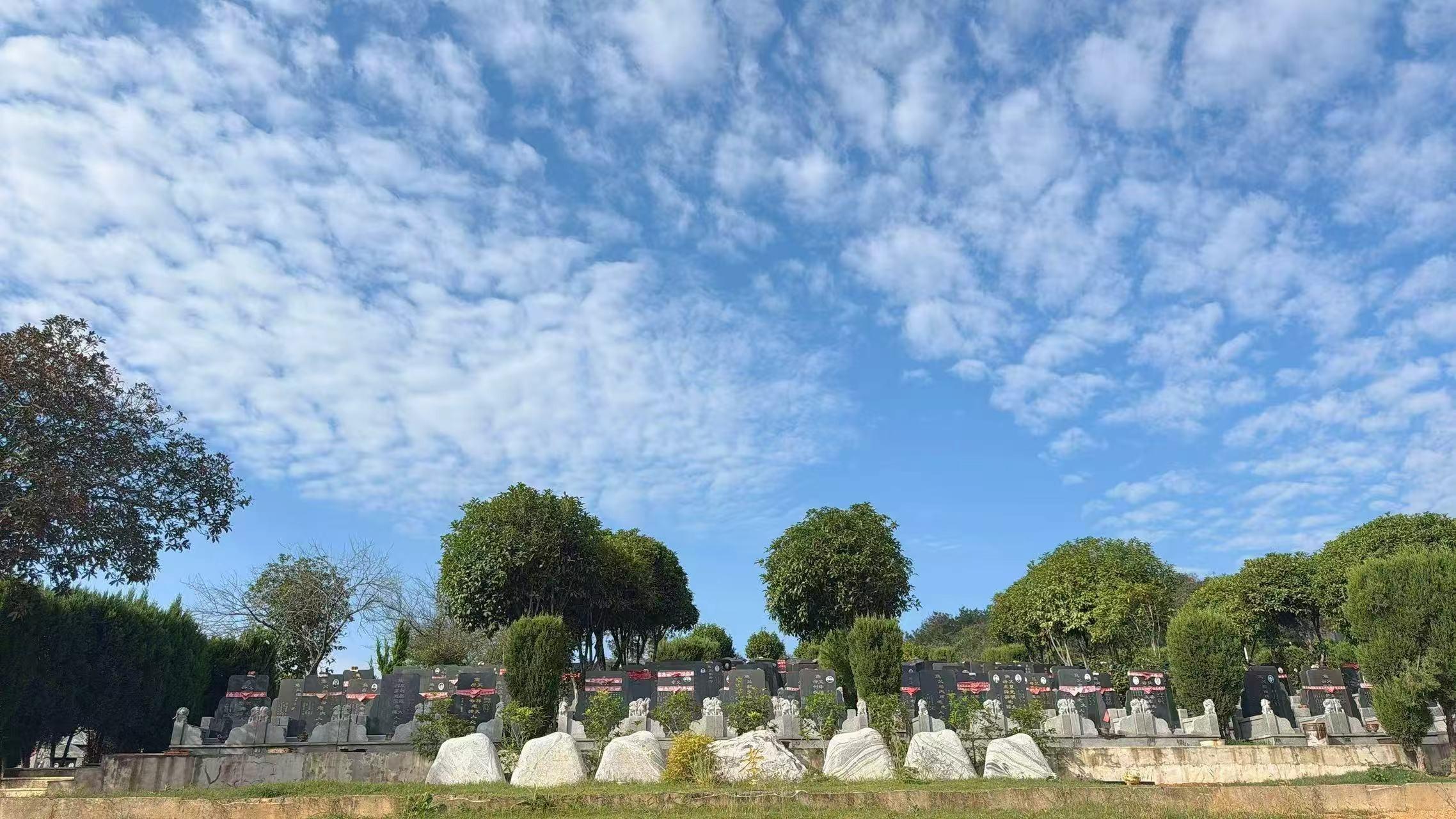武汉市江夏区幸福山公墓服务中心园区图片