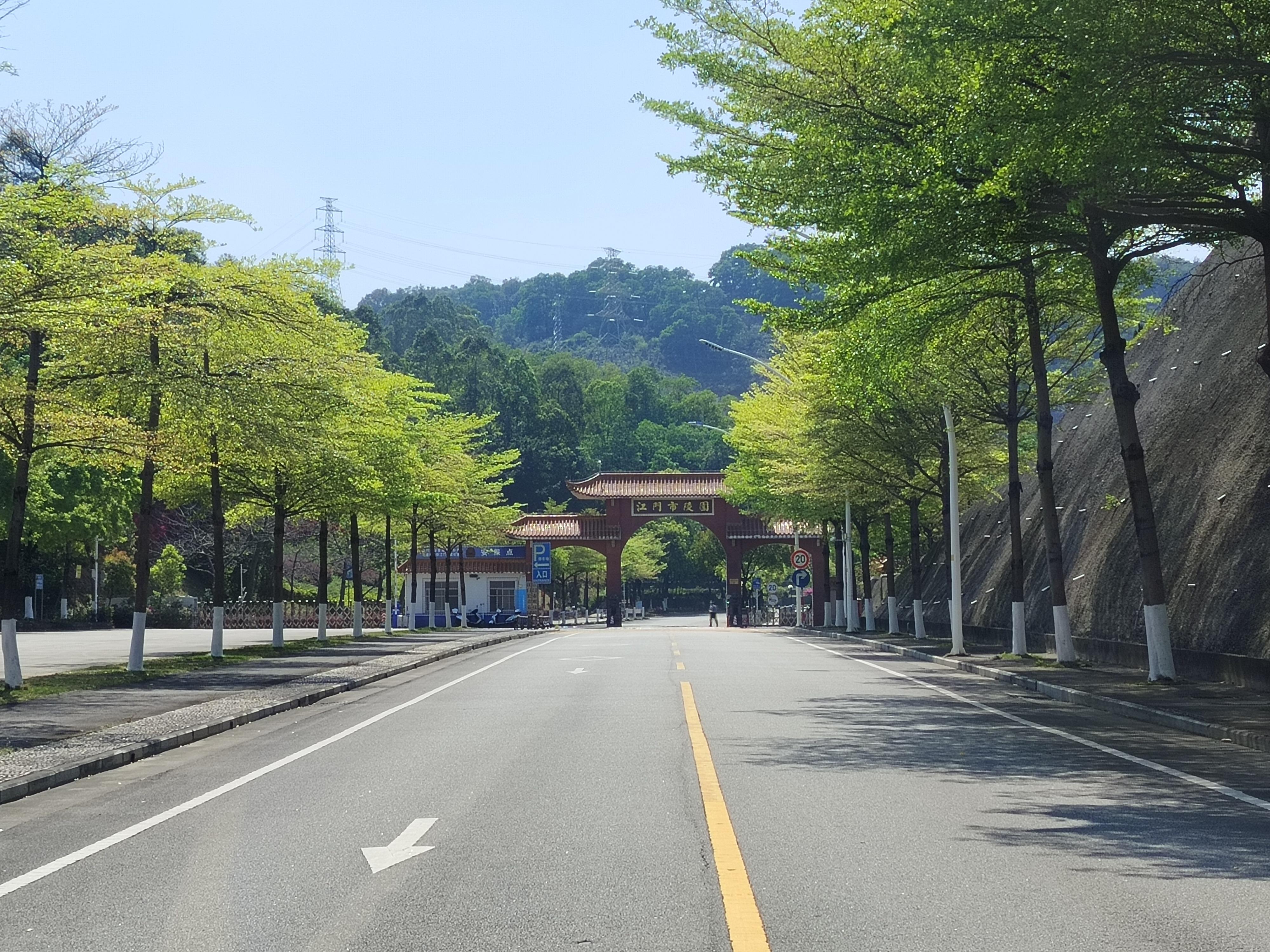 江门长青墓园园区图片