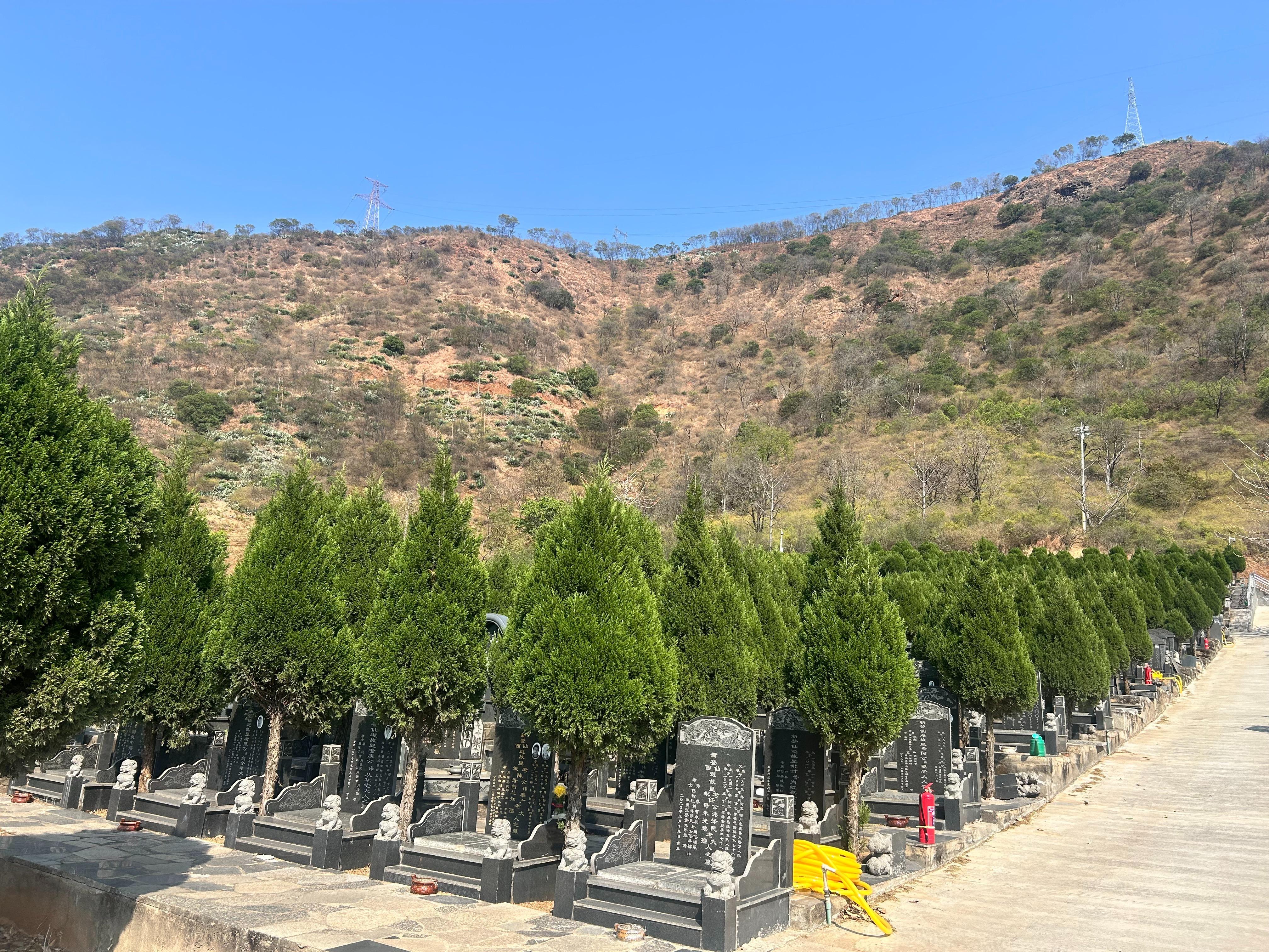 米易县广东山公墓园区图片