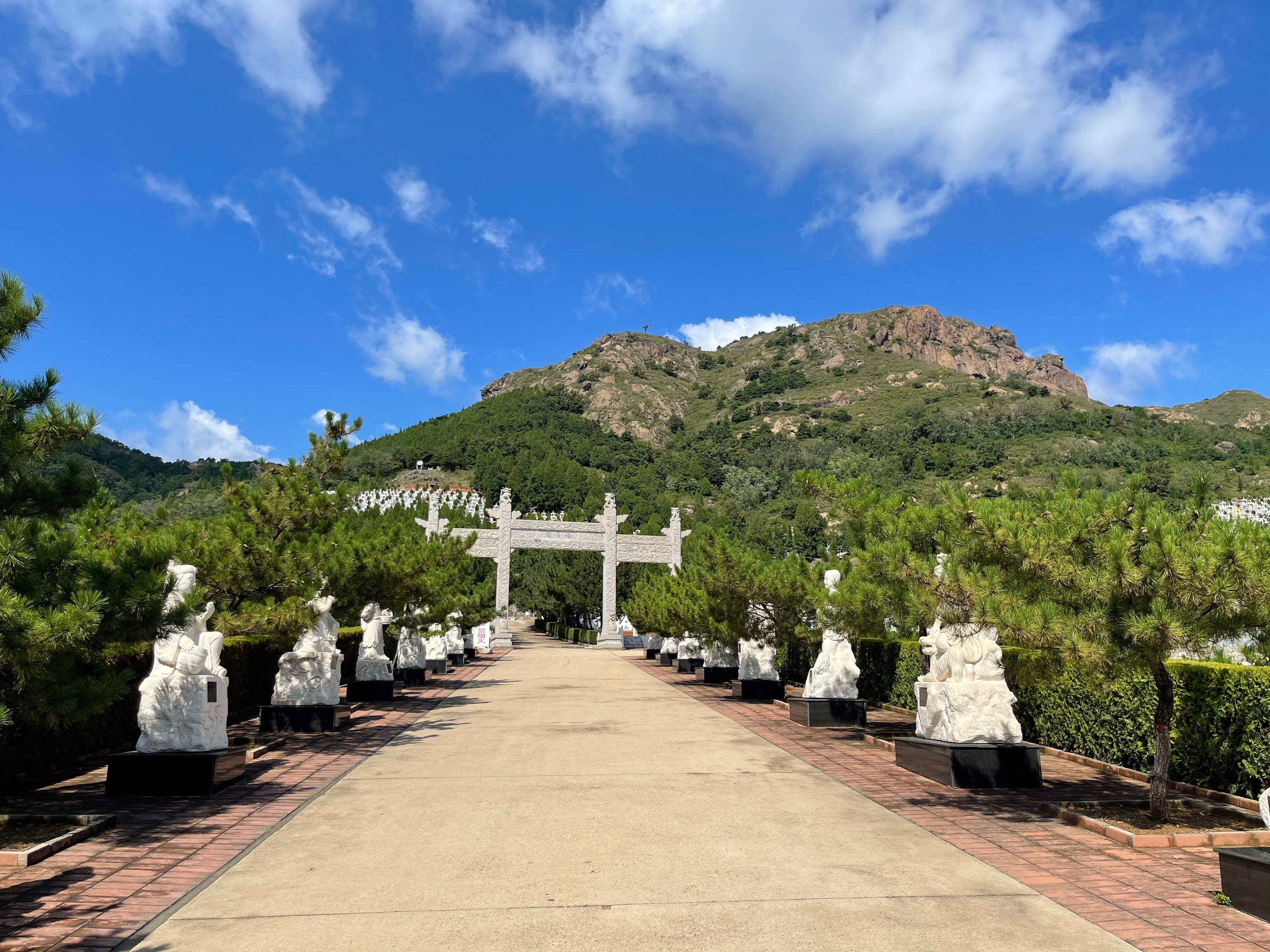 秦皇岛市山海关人民公墓管理处园区图片