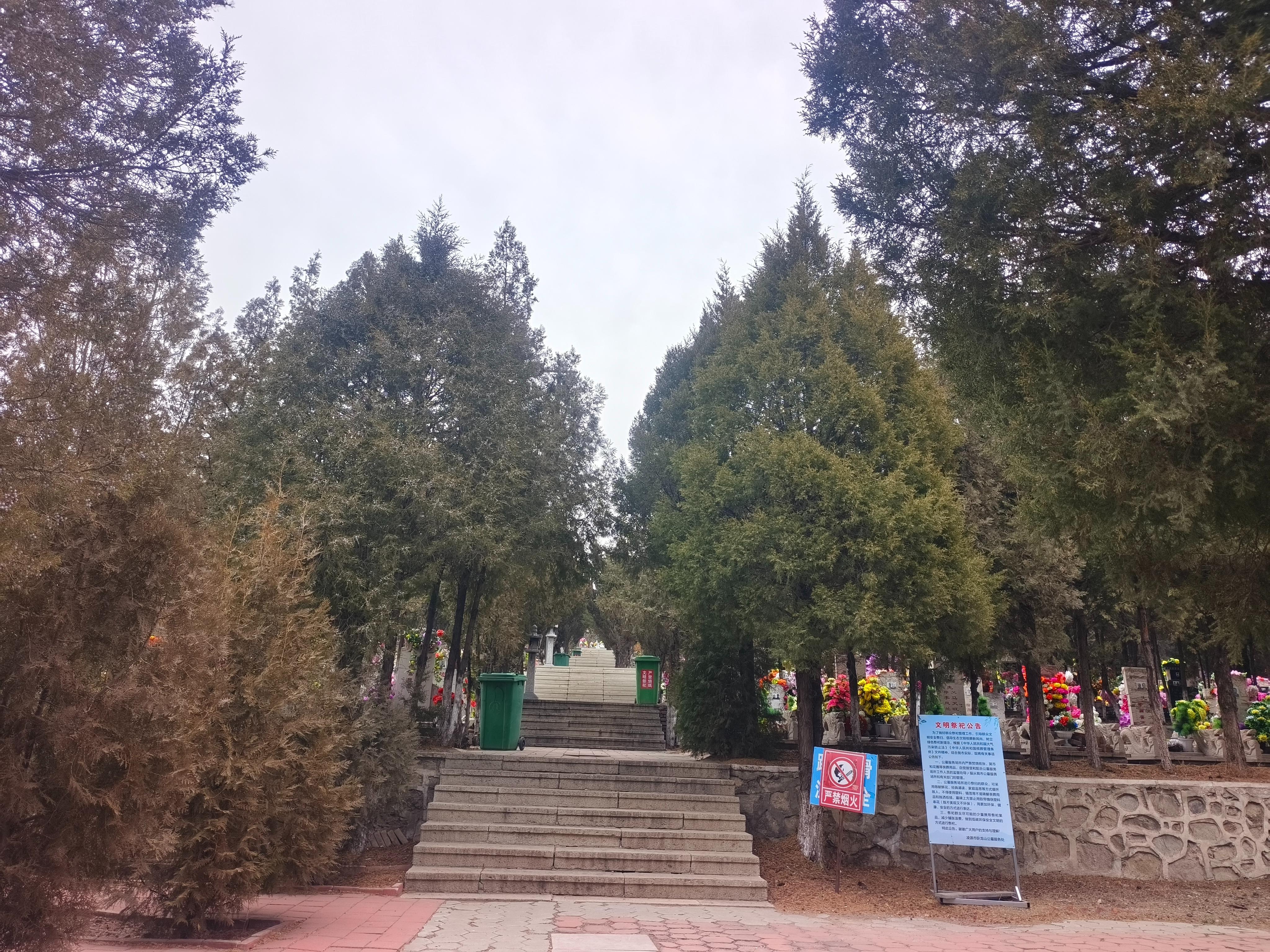凌源市卧龙山公墓服务处园区图片