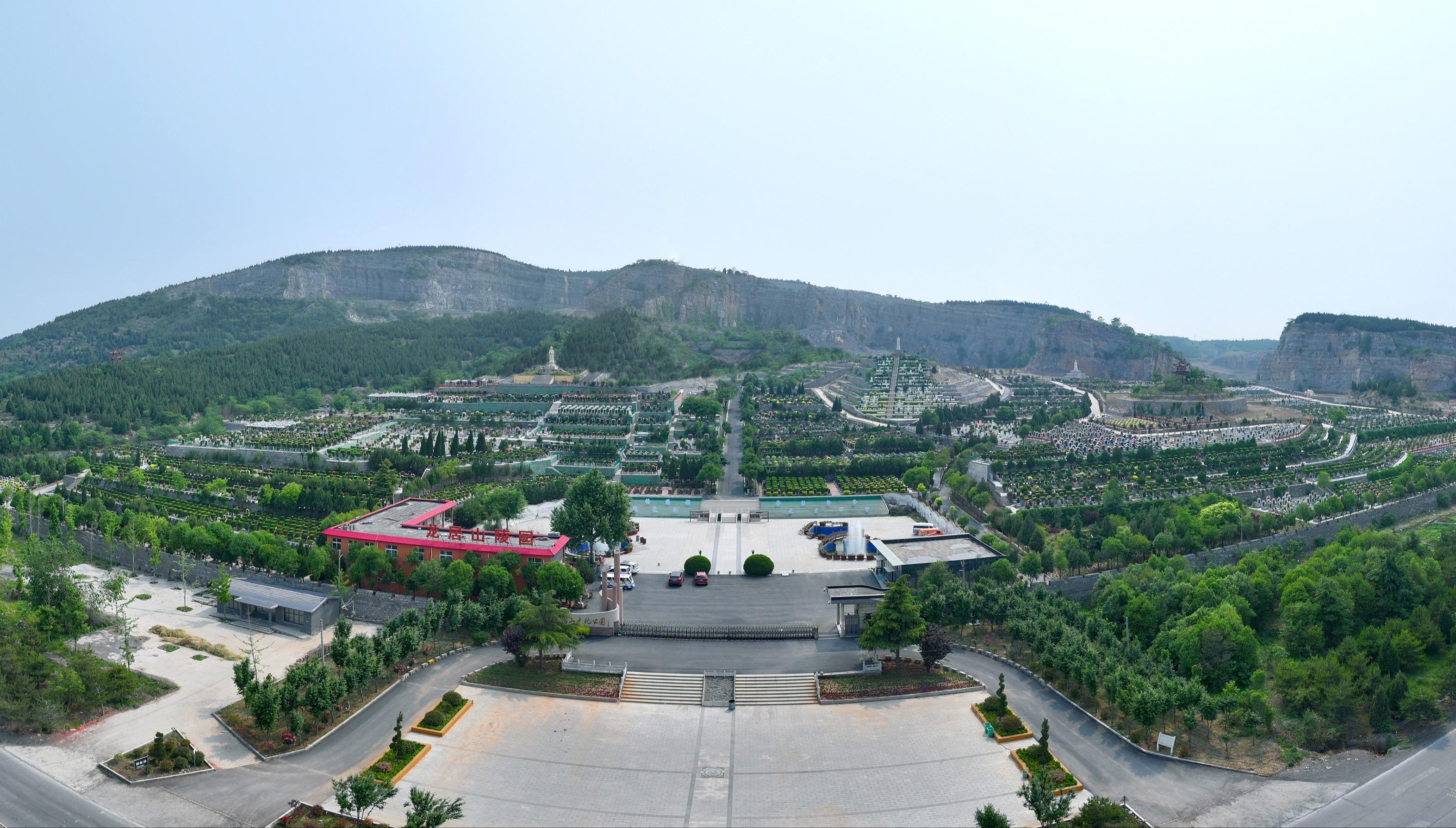 卫辉市西山生态园林陵园龙居山陵园有限公司园区图片