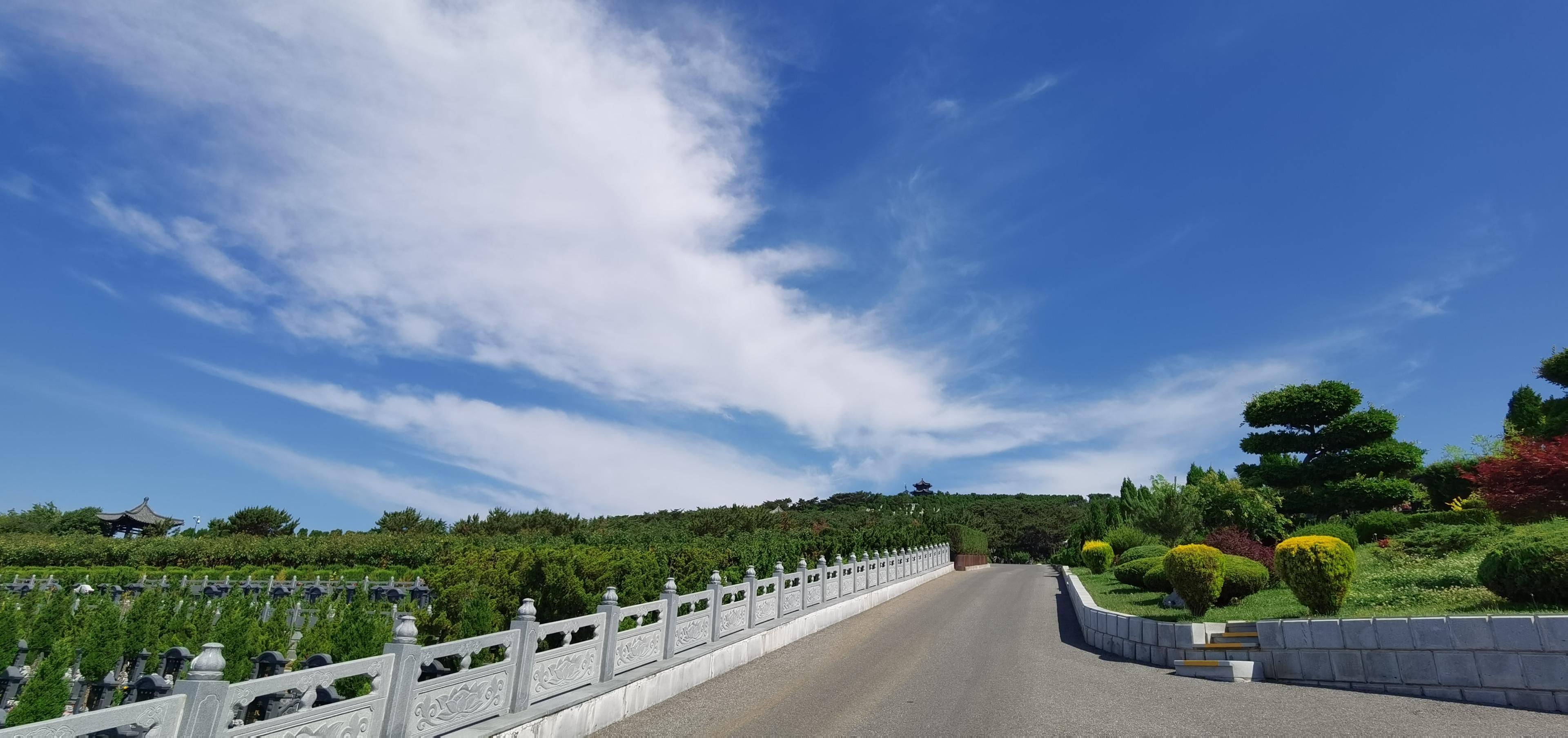 大连玉皇顶公墓园区图片
