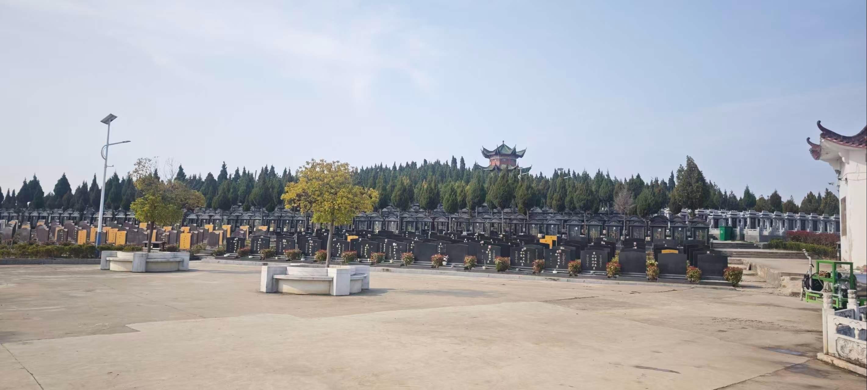 息县南山陵园园区图片