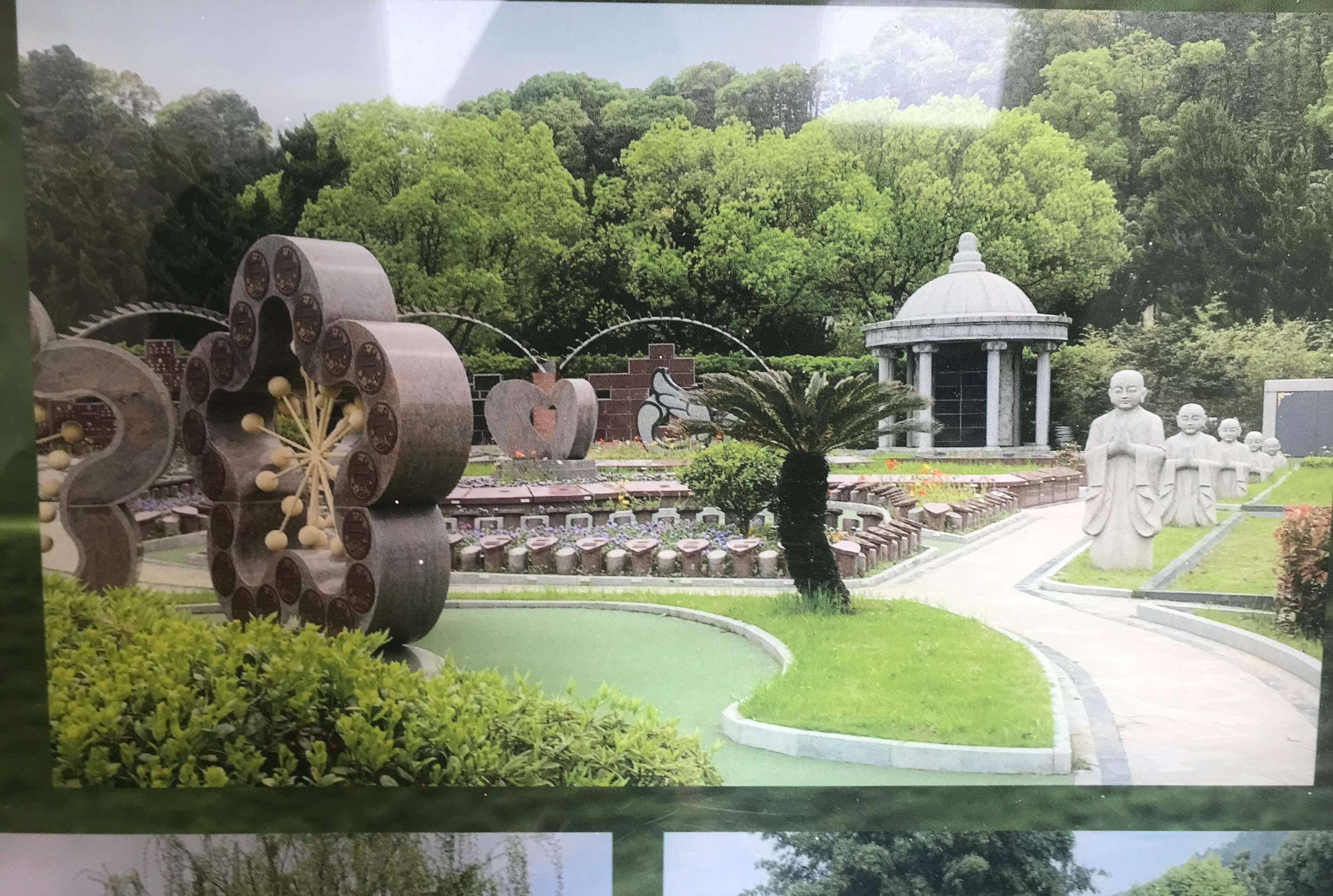 无锡市青龙山公墓园区图片