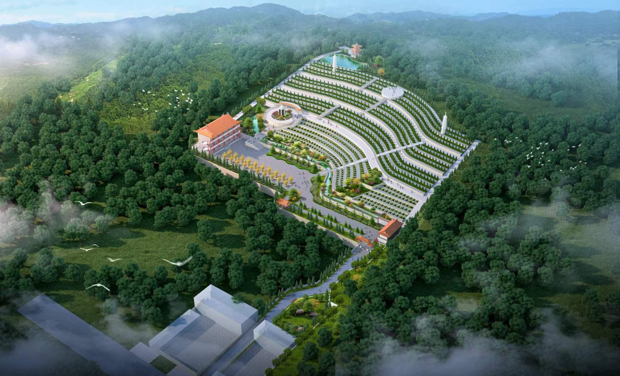 武安市日月山公墓园区图片