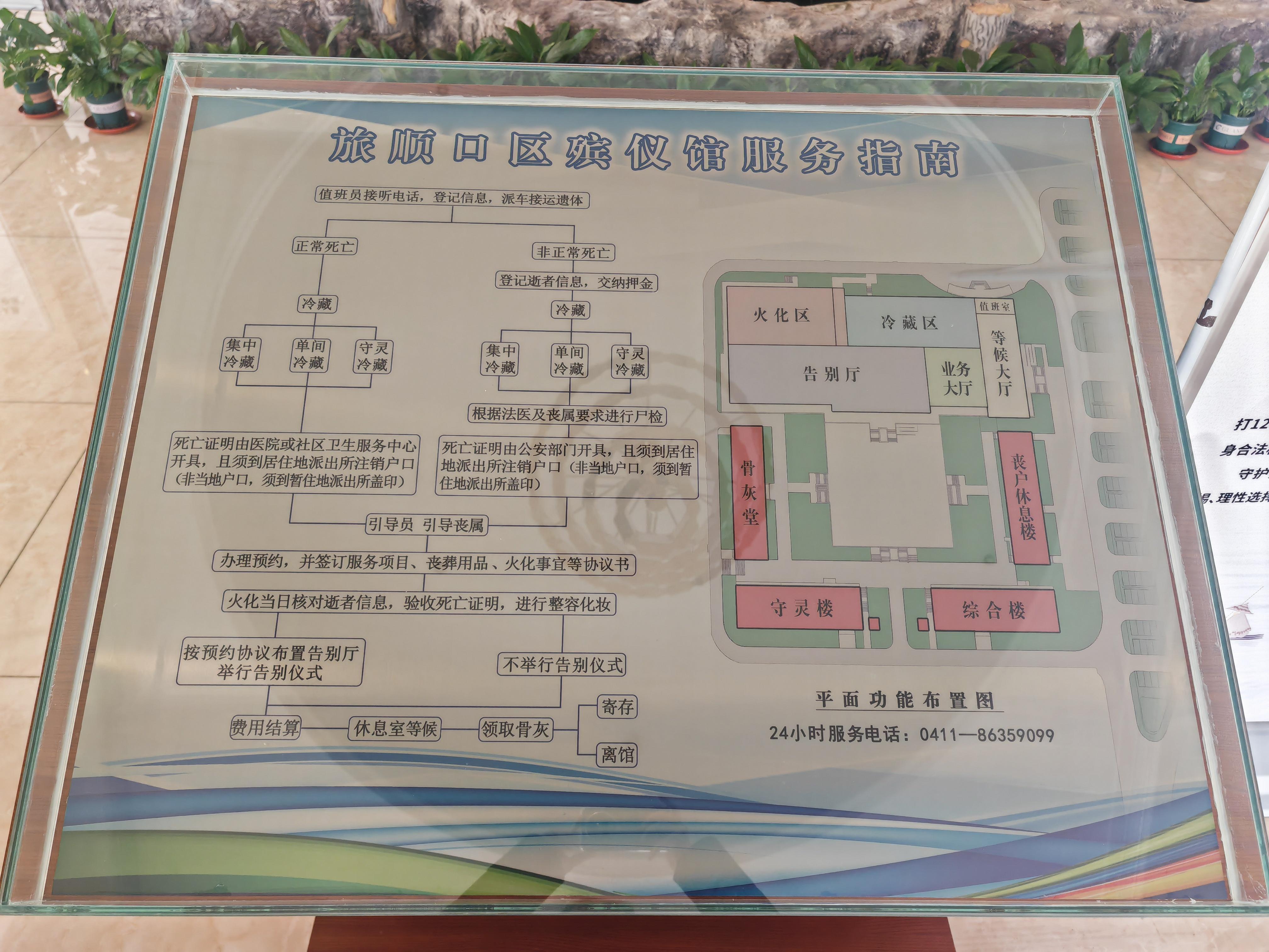 大连市旅顺口区殡仪馆园区图片