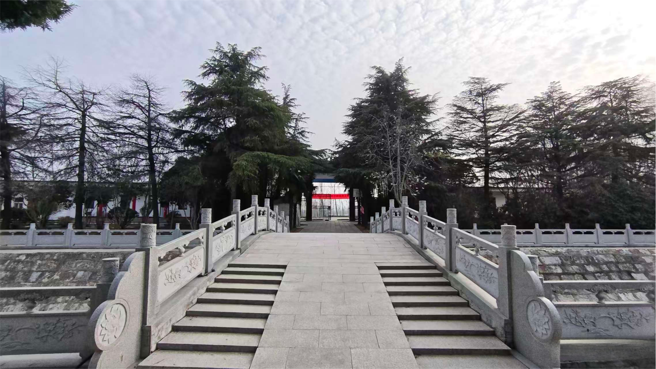 周口永安福陵园园区图片