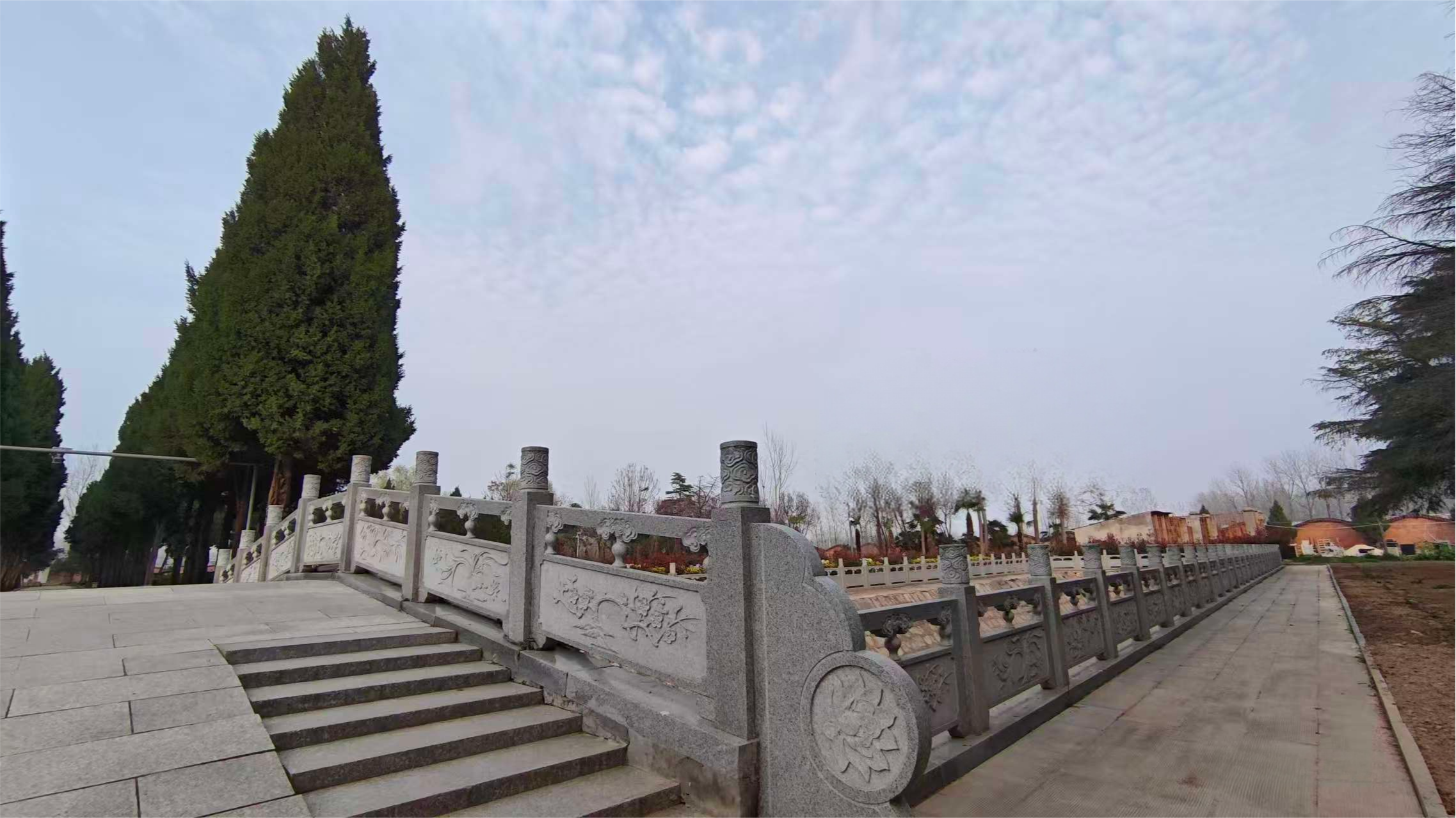 周口永安福陵园园区图片