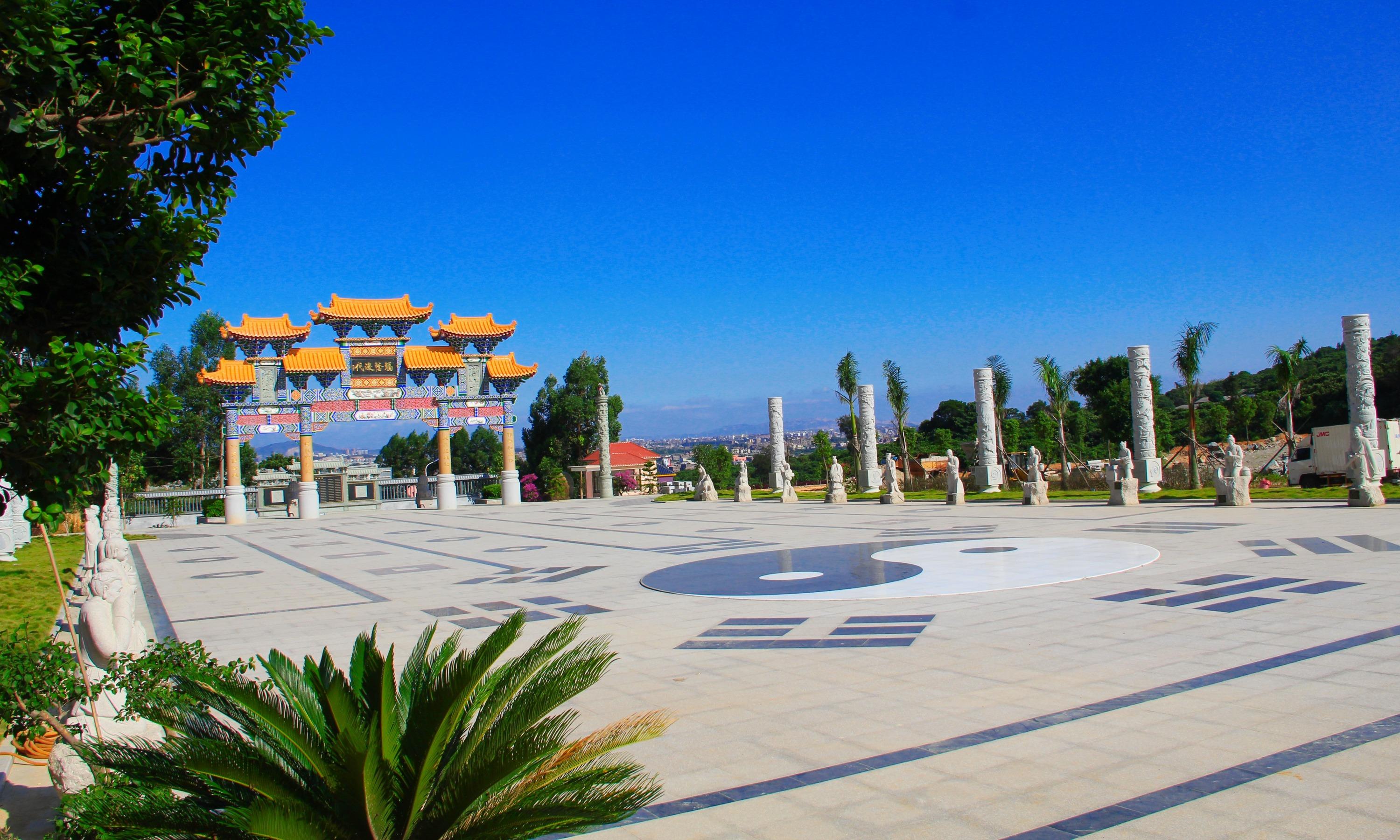 壶山陵园园区图片