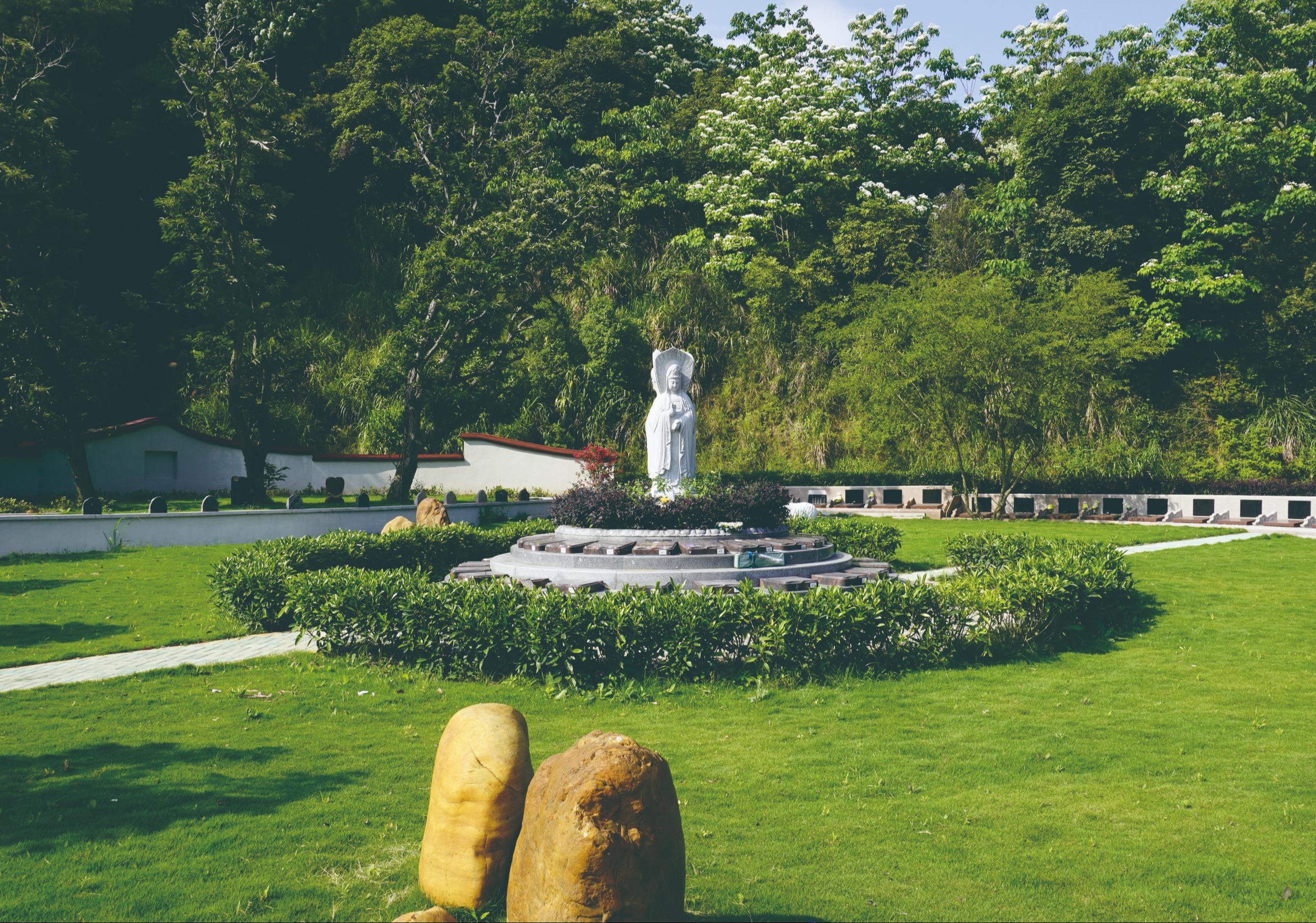 壶山陵园园区图片