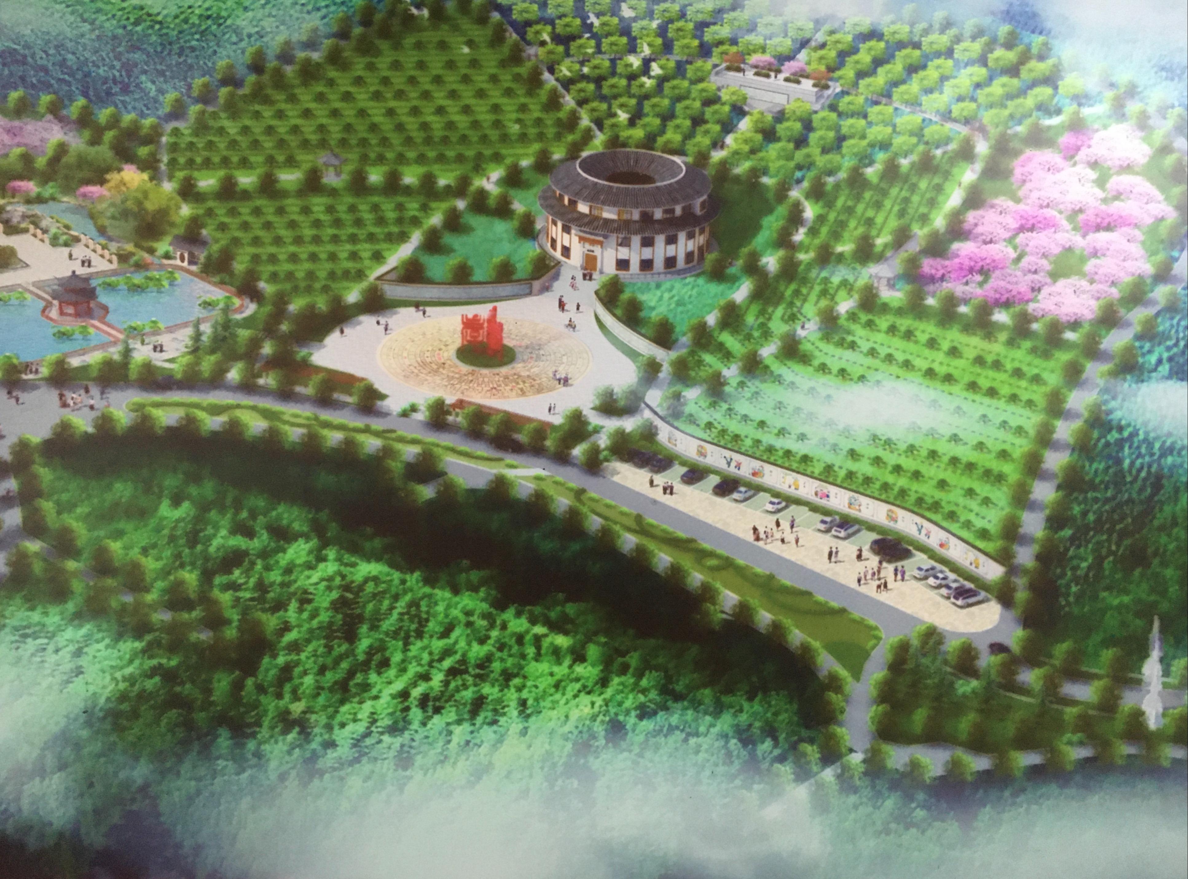修水县城市公益性公墓园区图片