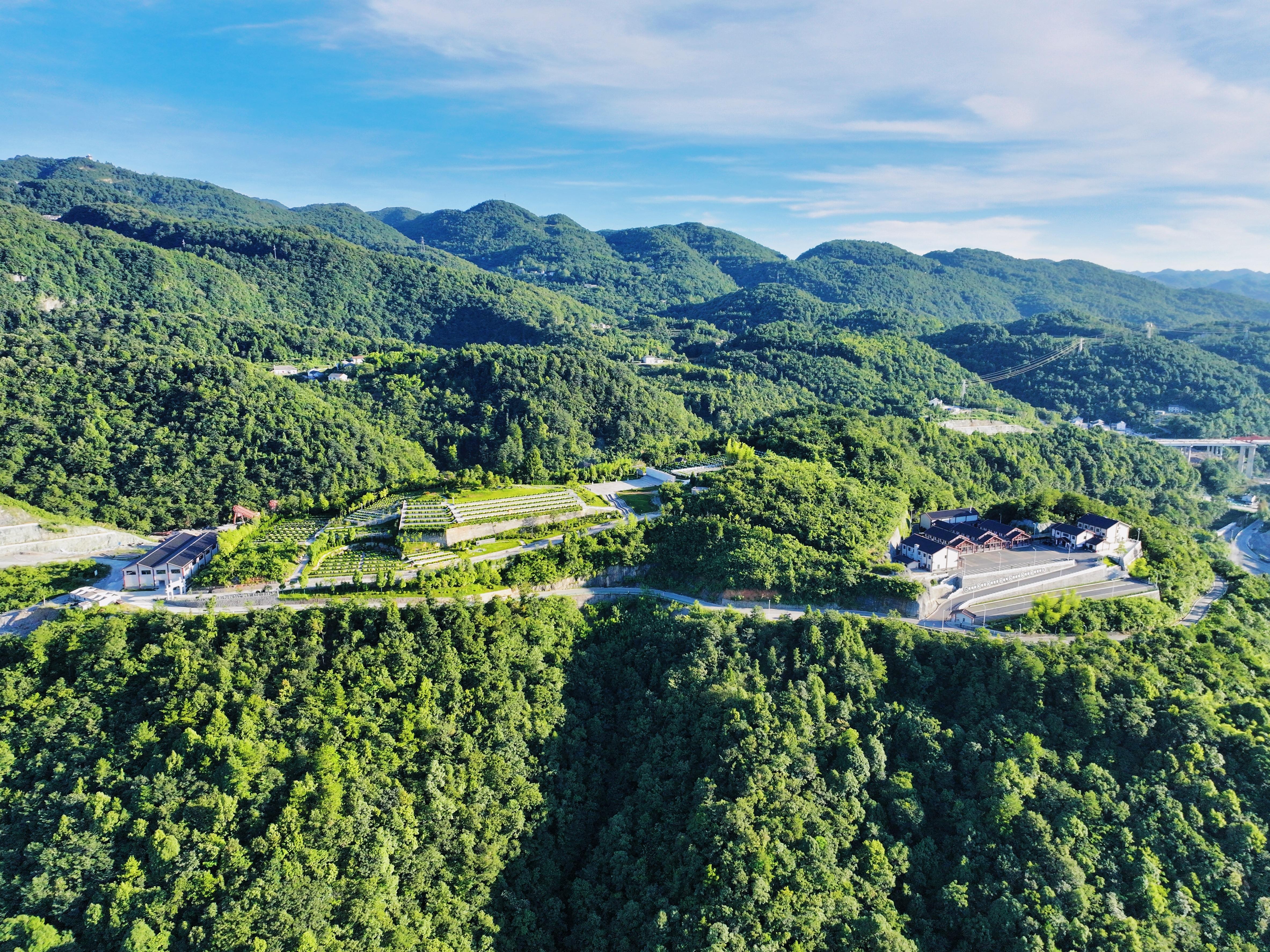 凤凰山公墓园区图片