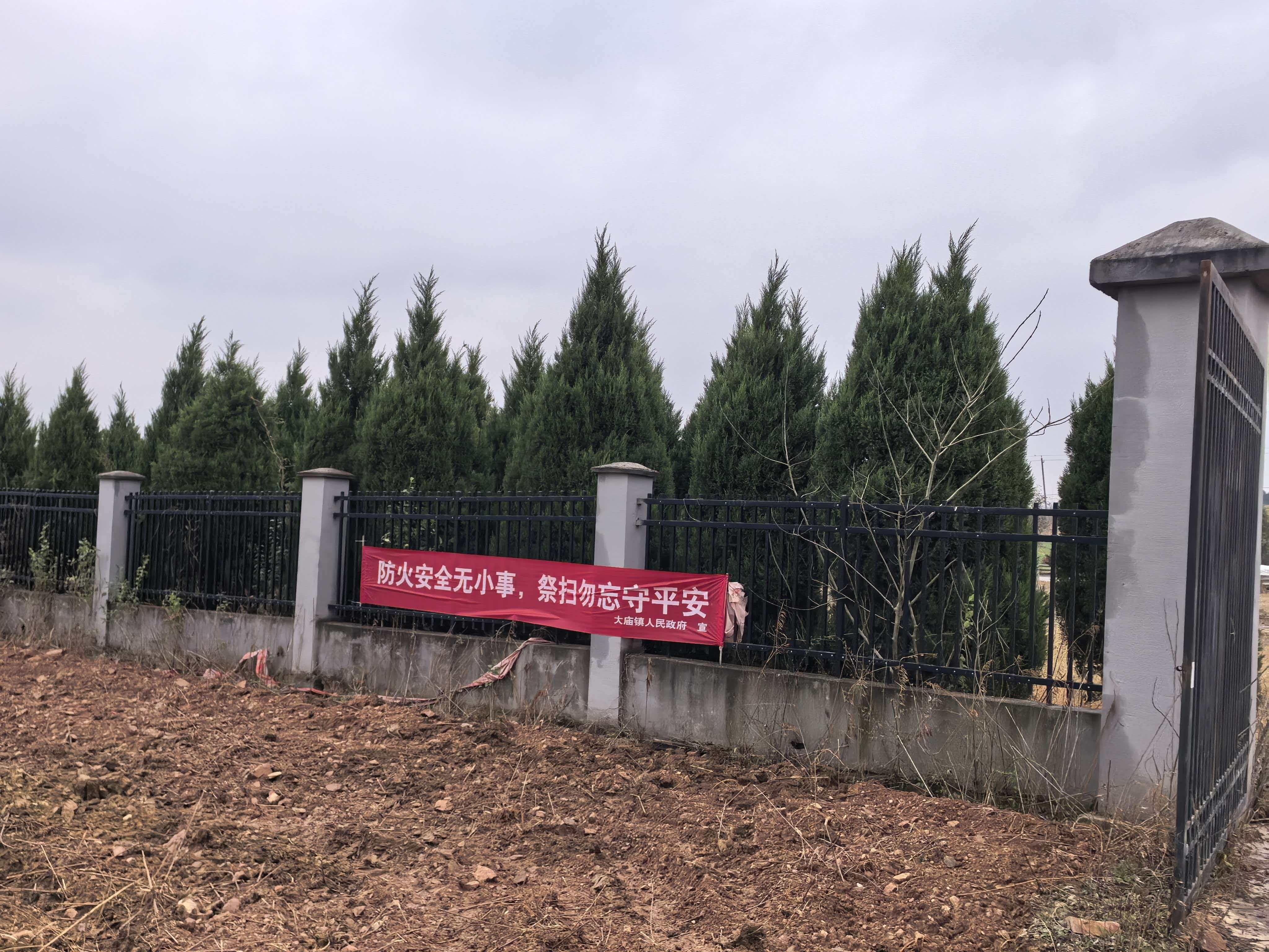 凤阳县大庙镇南山公墓园区图片