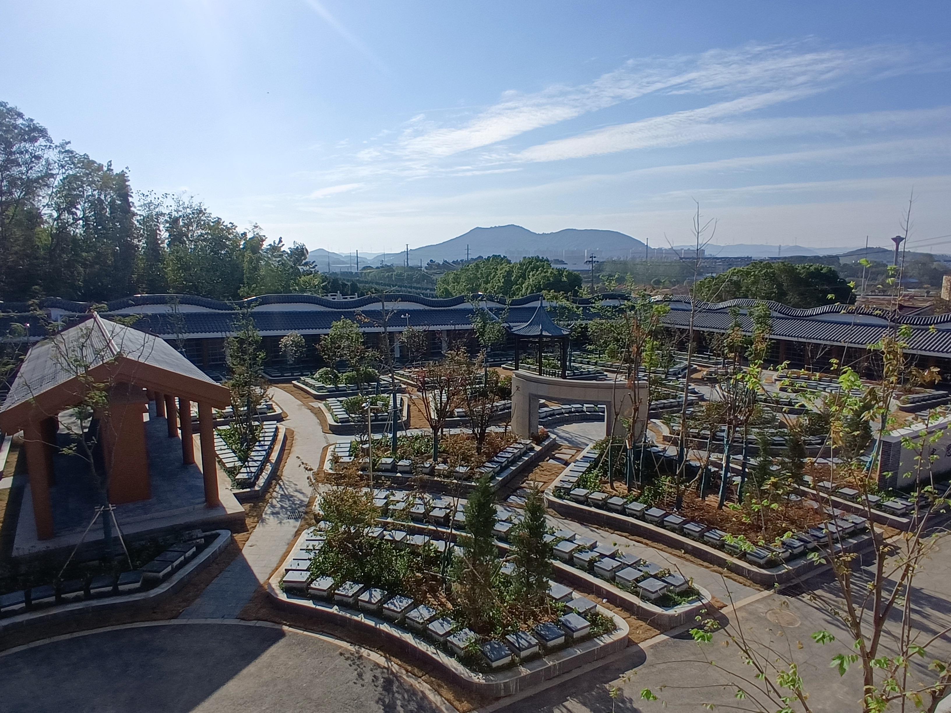 马鞍山市城市公益性公墓园区图片