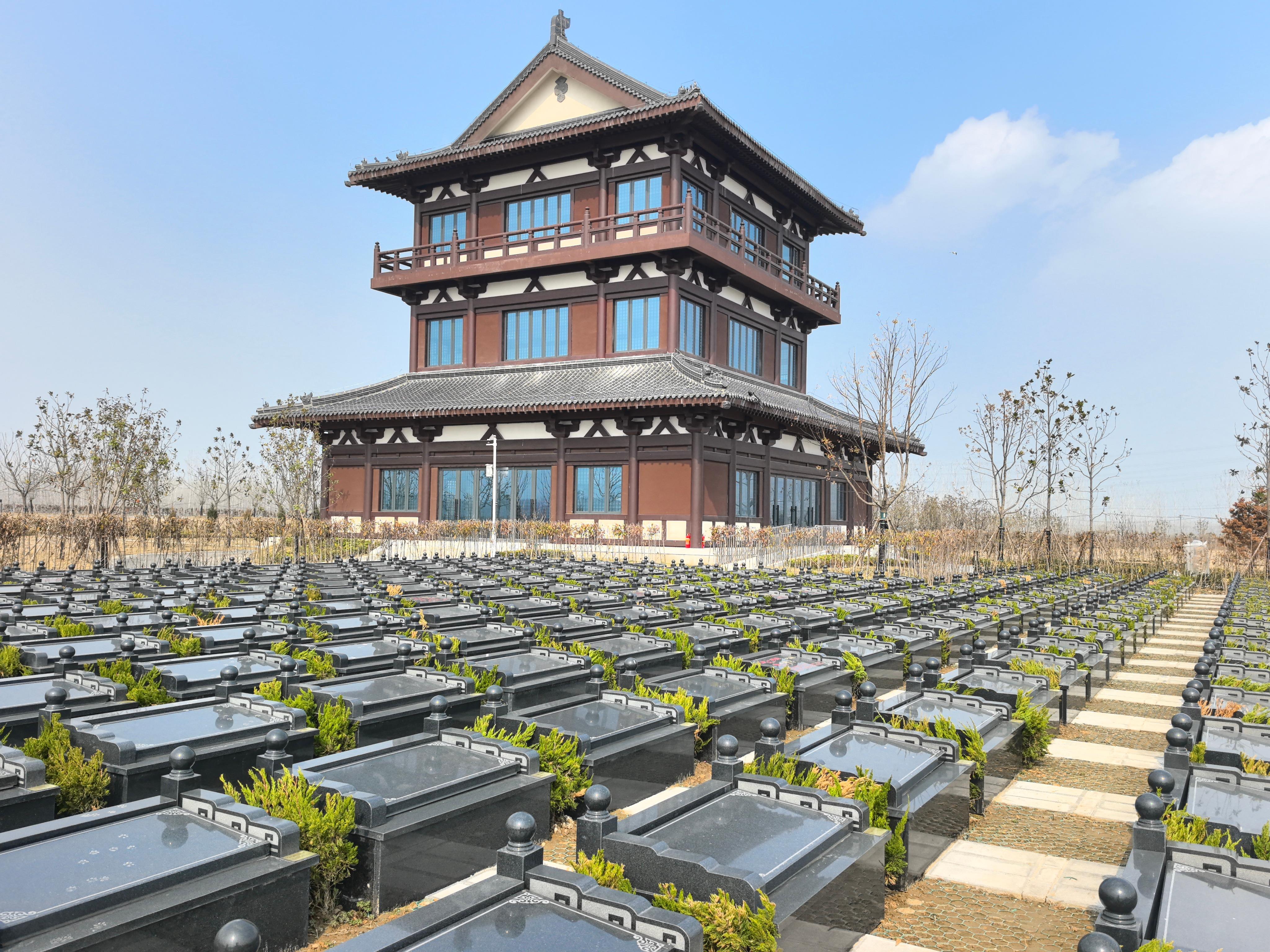泗阳县城市公墓园区图片