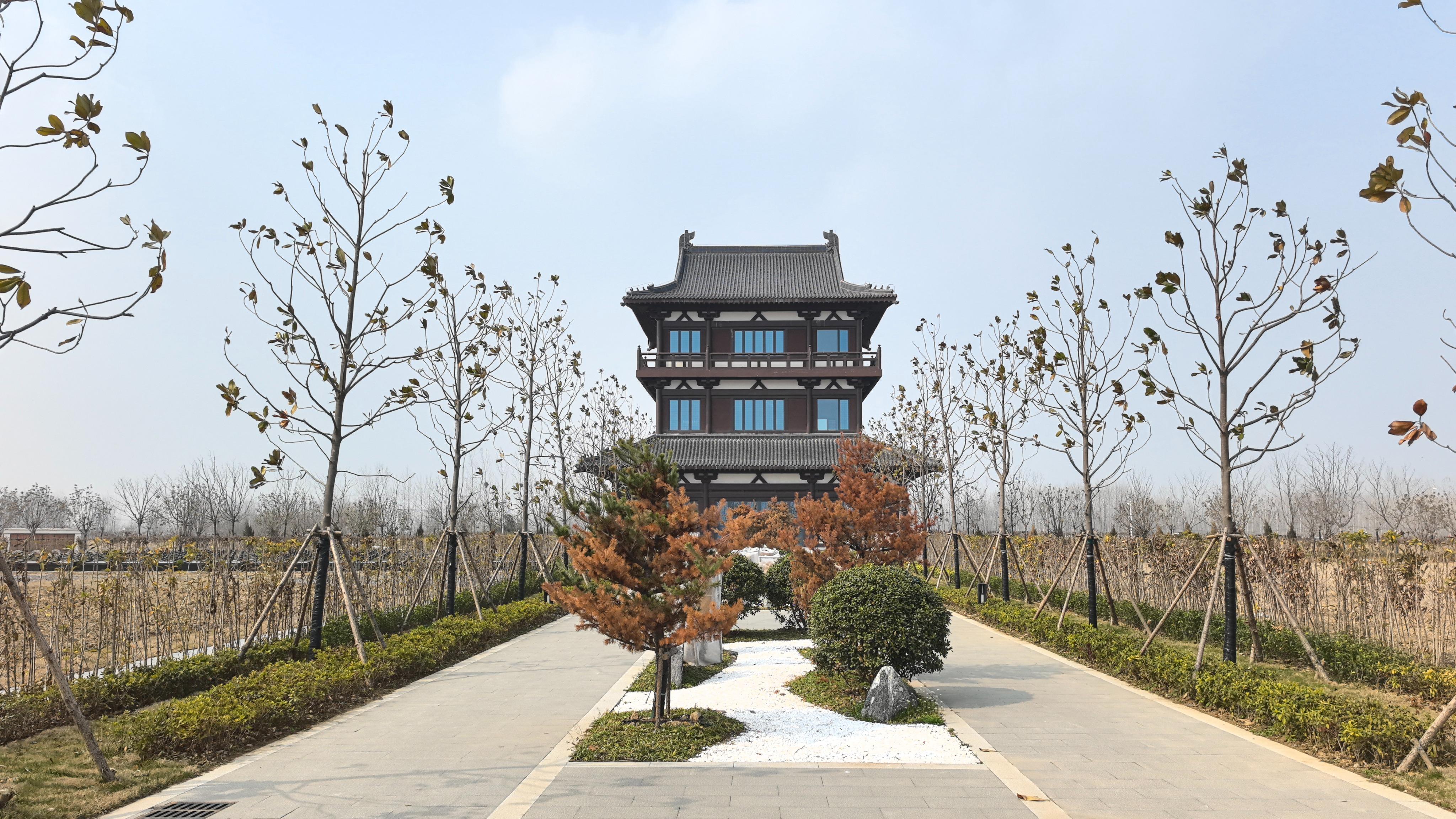 泗阳县城市公墓园区图片