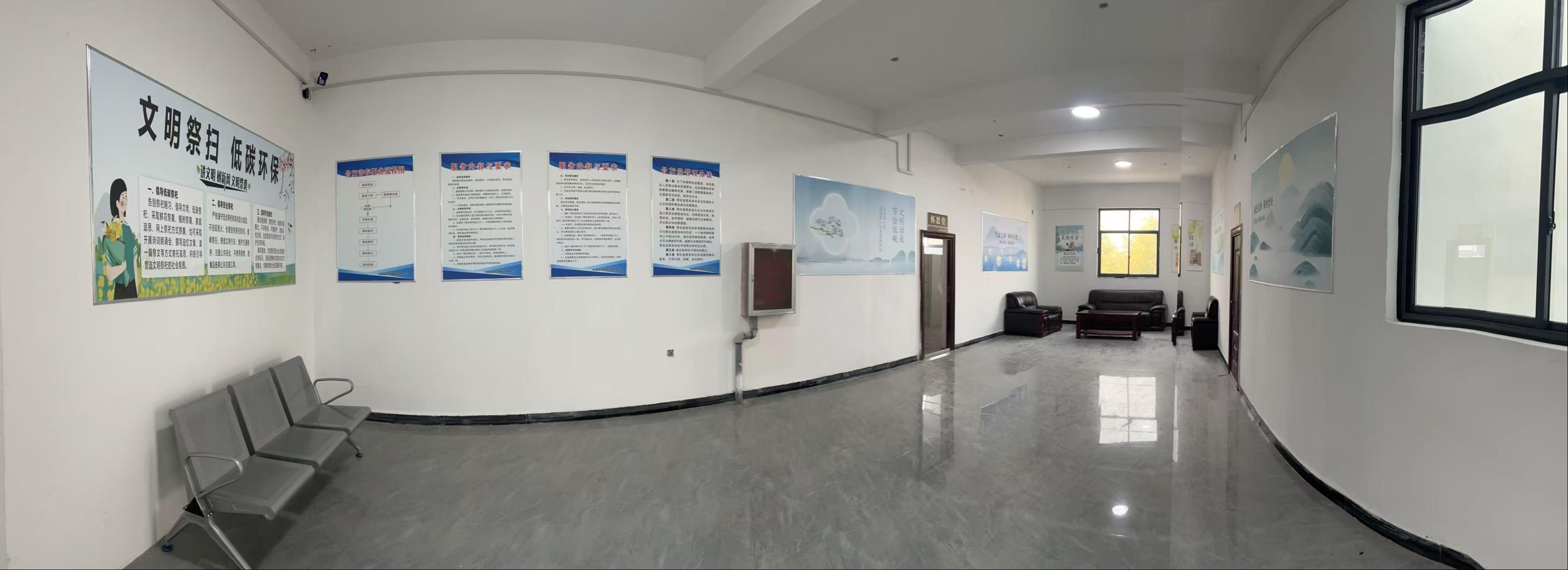 柘城县城市公益性骨灰堂园区图片