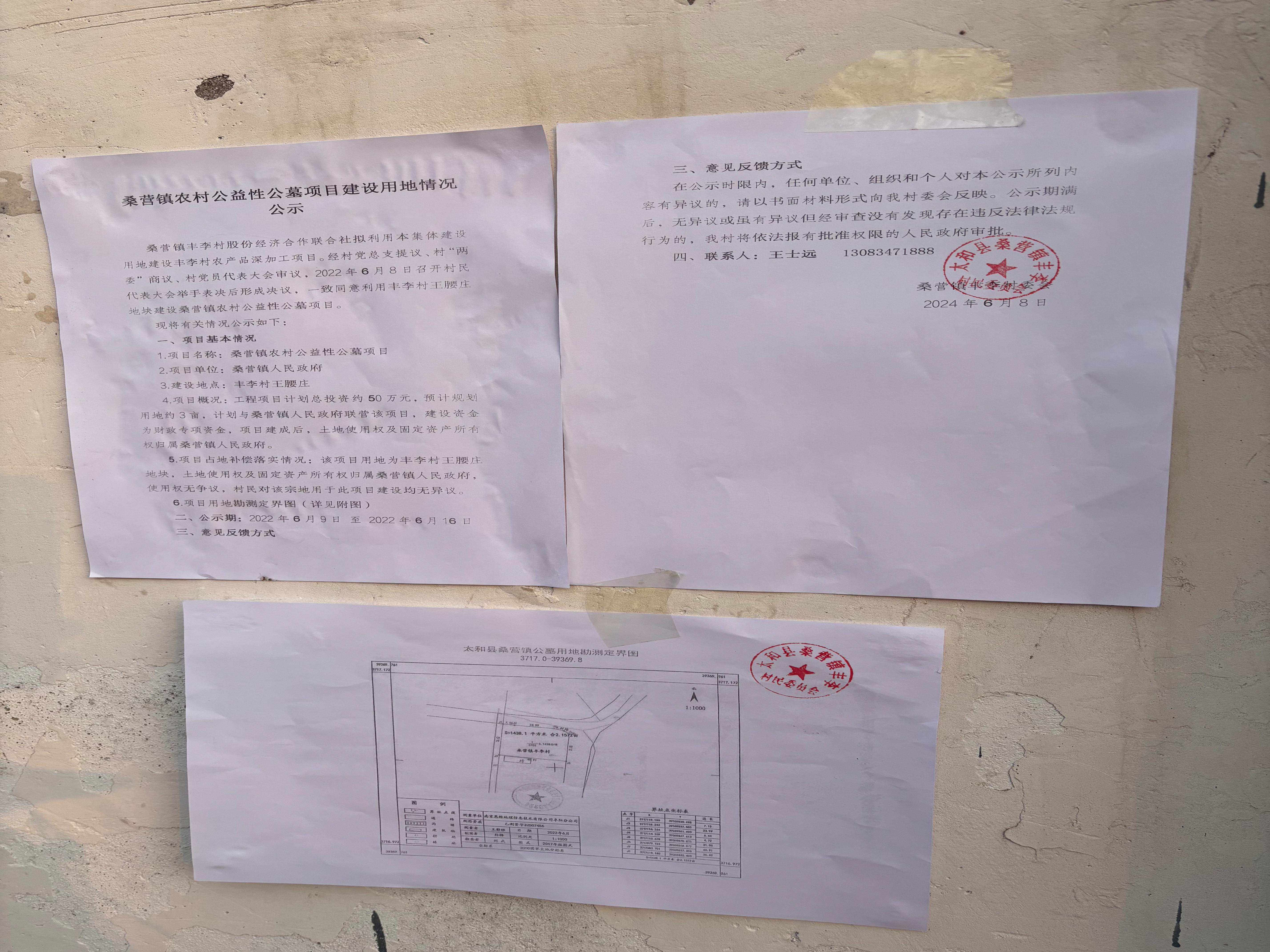 桑营镇公益性公墓园区图片