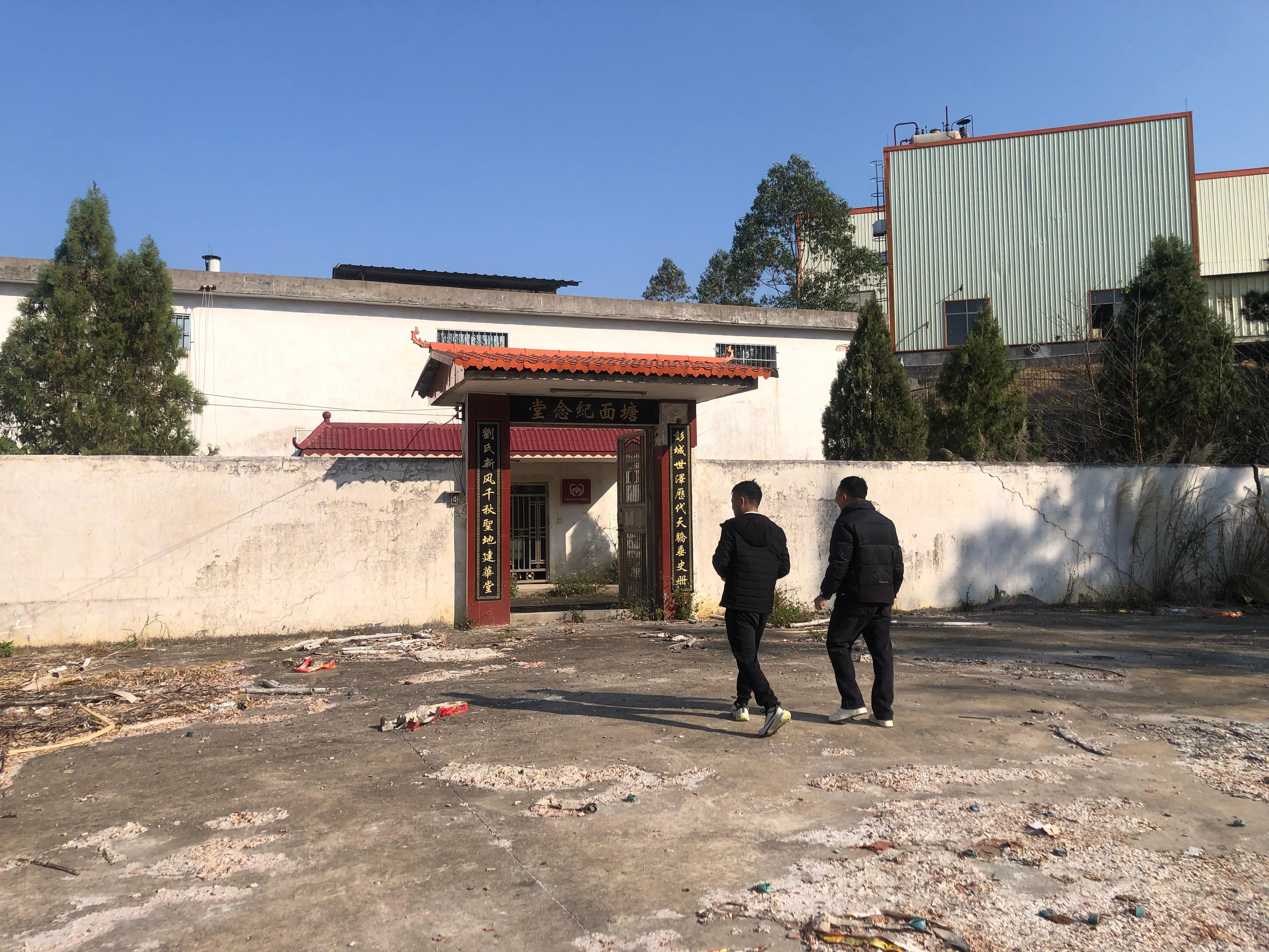 翁源县富陂17组塘面骨灰堂园区图片