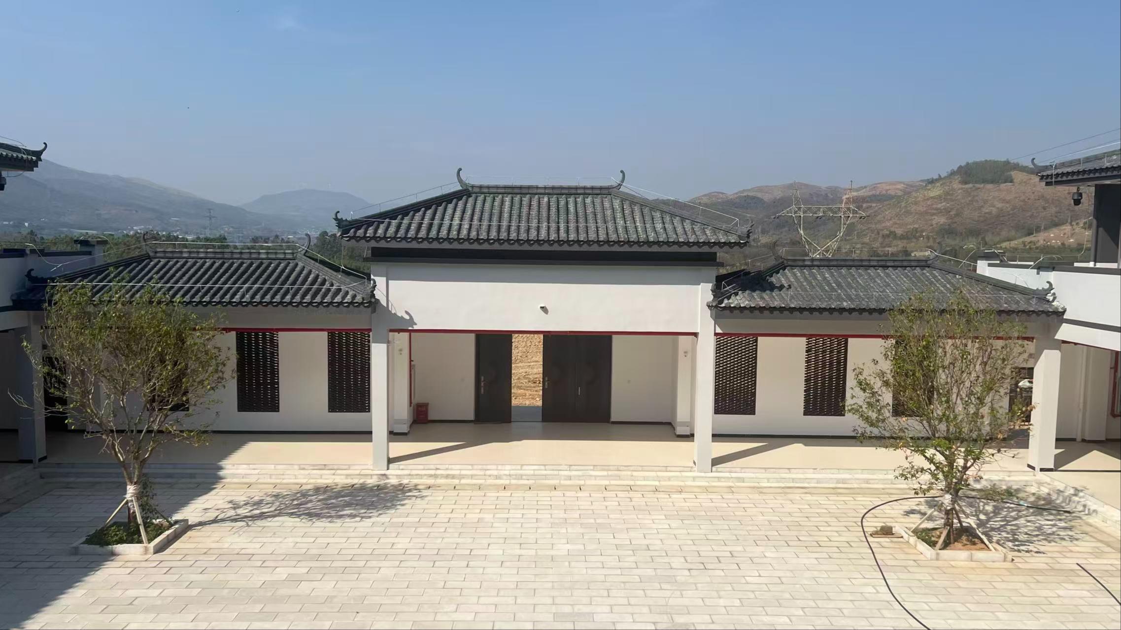 开远市公益性骨灰堂园区图片
