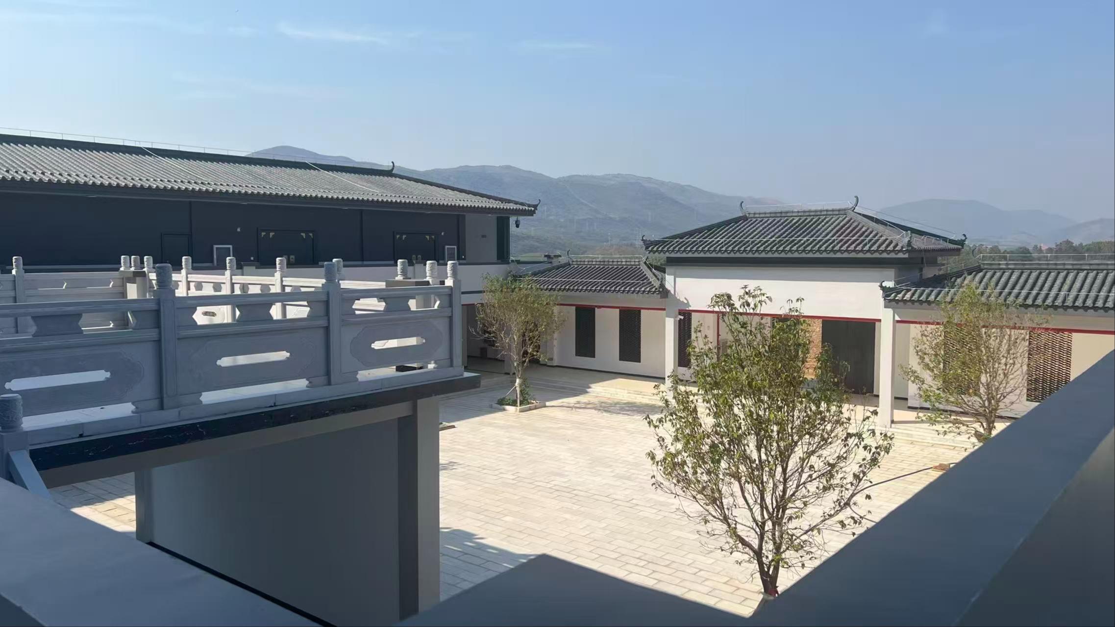 开远市公益性骨灰堂园区图片