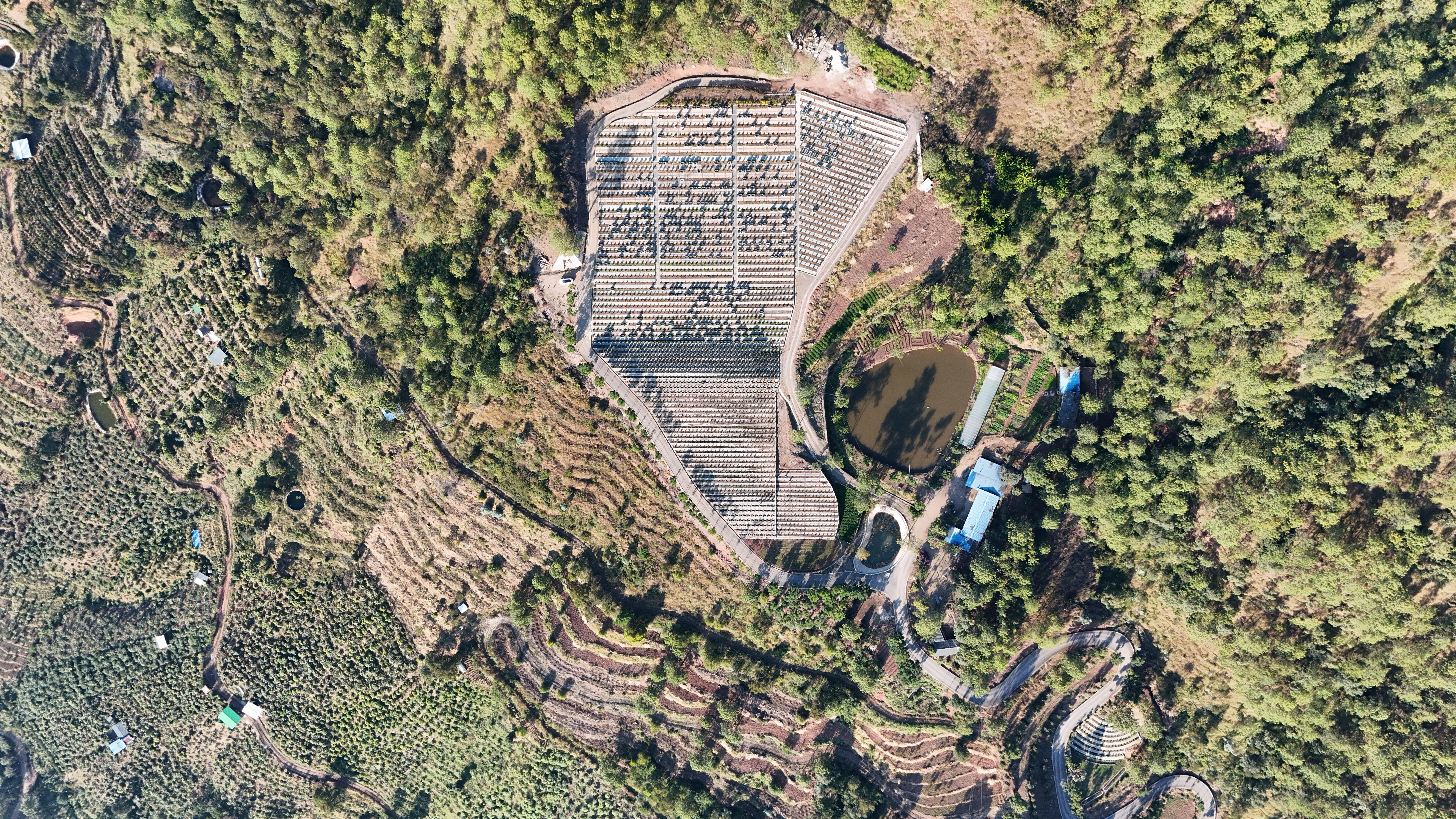 华坪县殡仪馆城镇公益性公墓园区图片