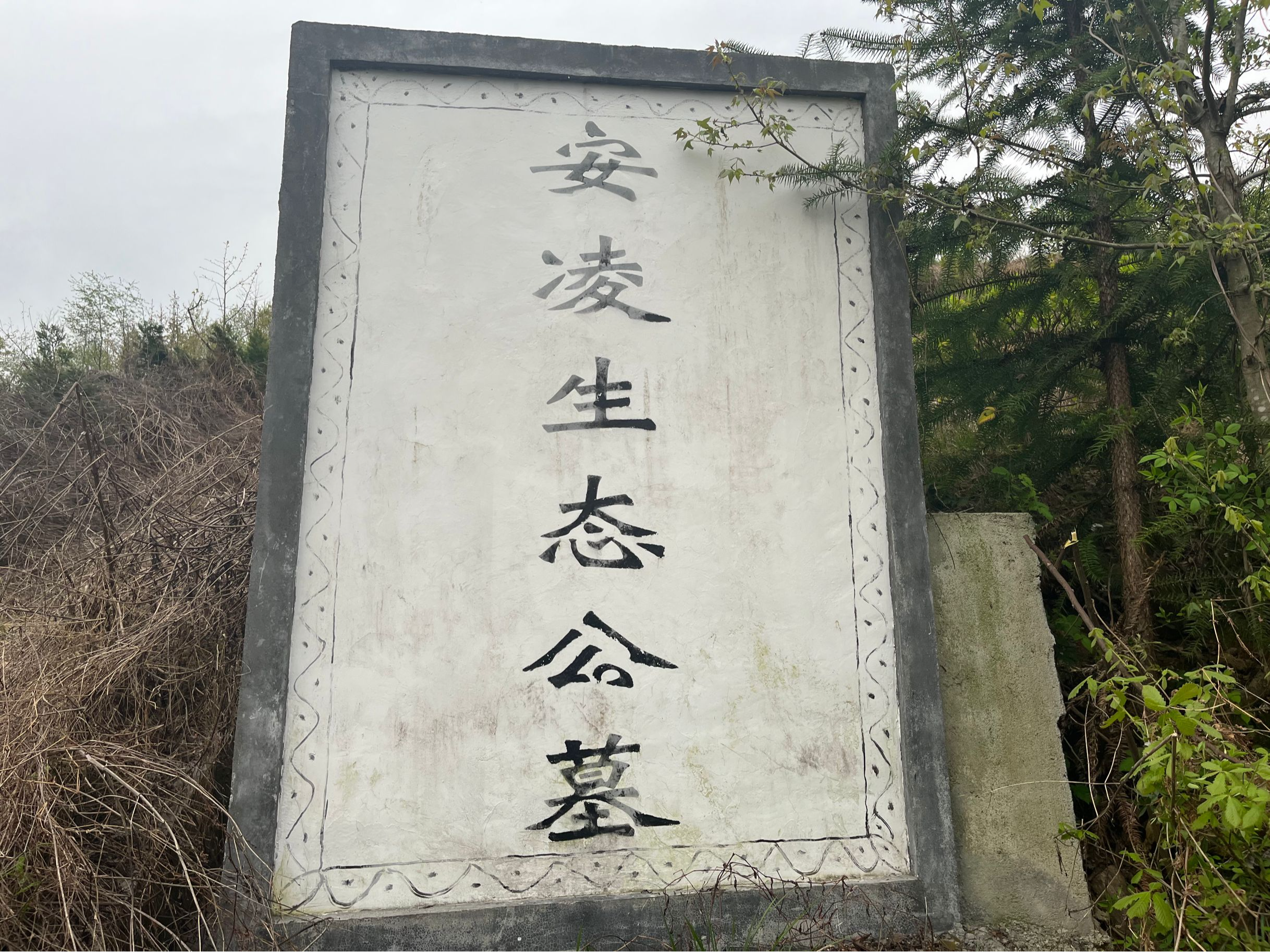 安凌镇王蒲公益性公墓园区图片
