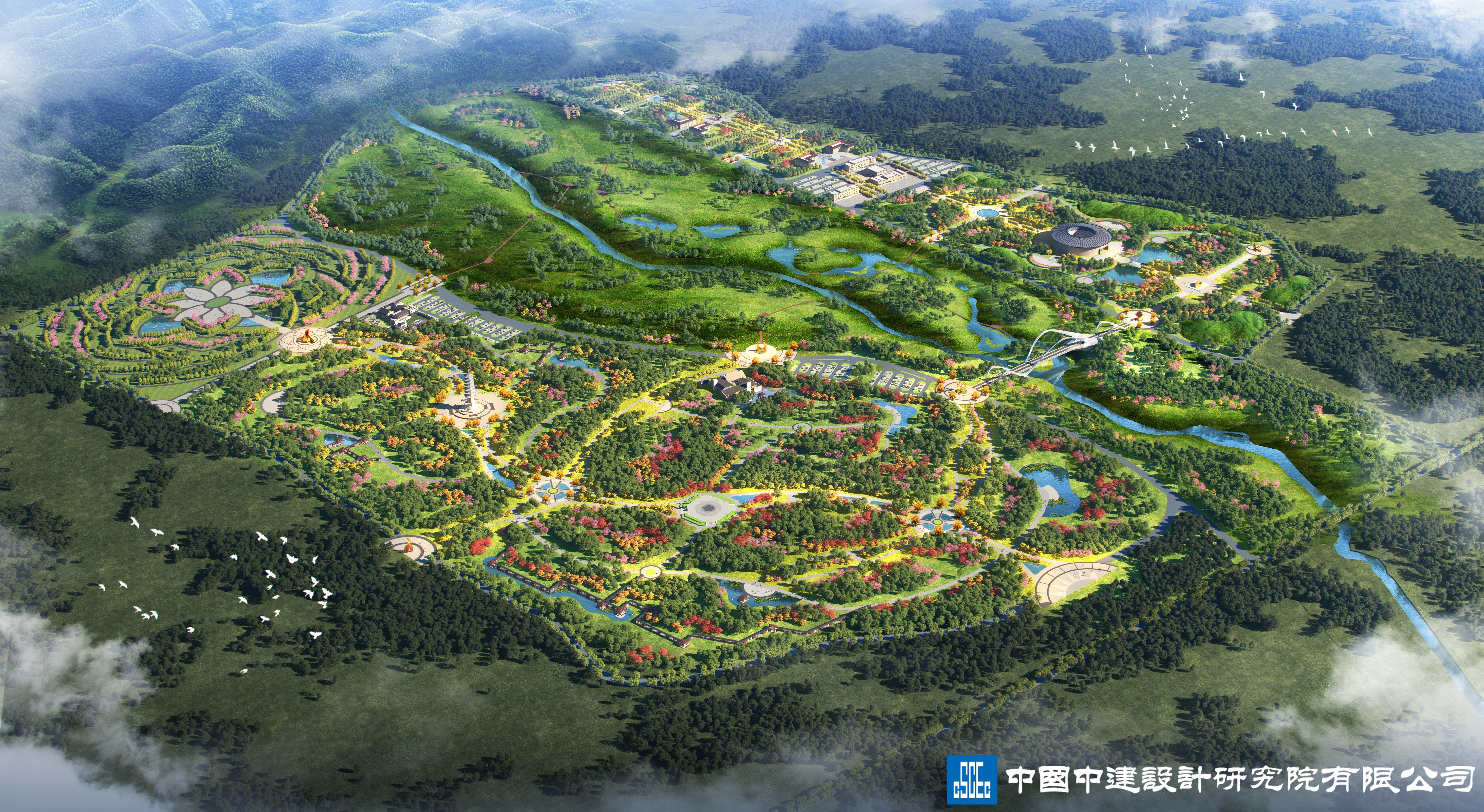 乌拉特后旗城郊生态陵园园区图片
