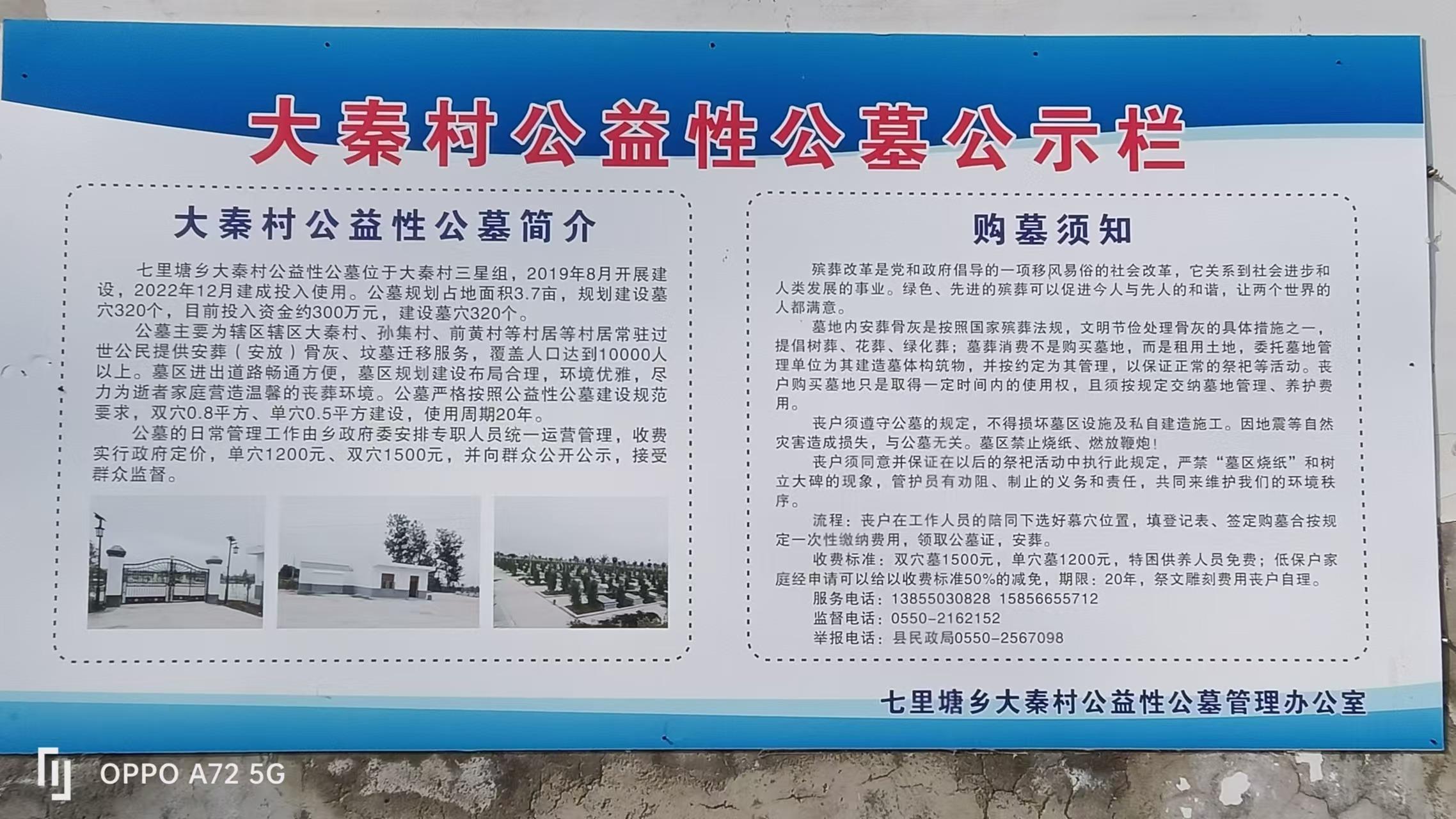 七里塘乡公益性公墓(大秦)园区图片