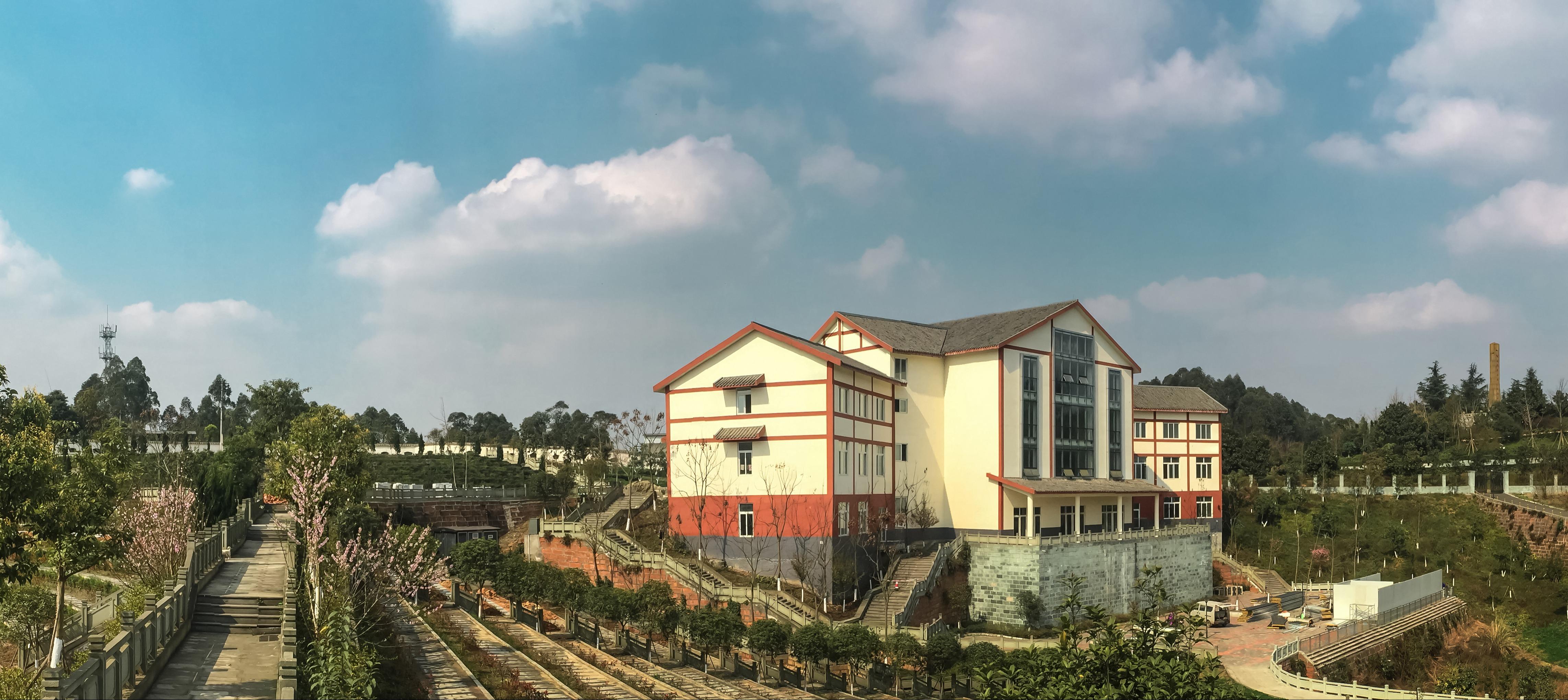 成都市双流区福山陵园园区图片