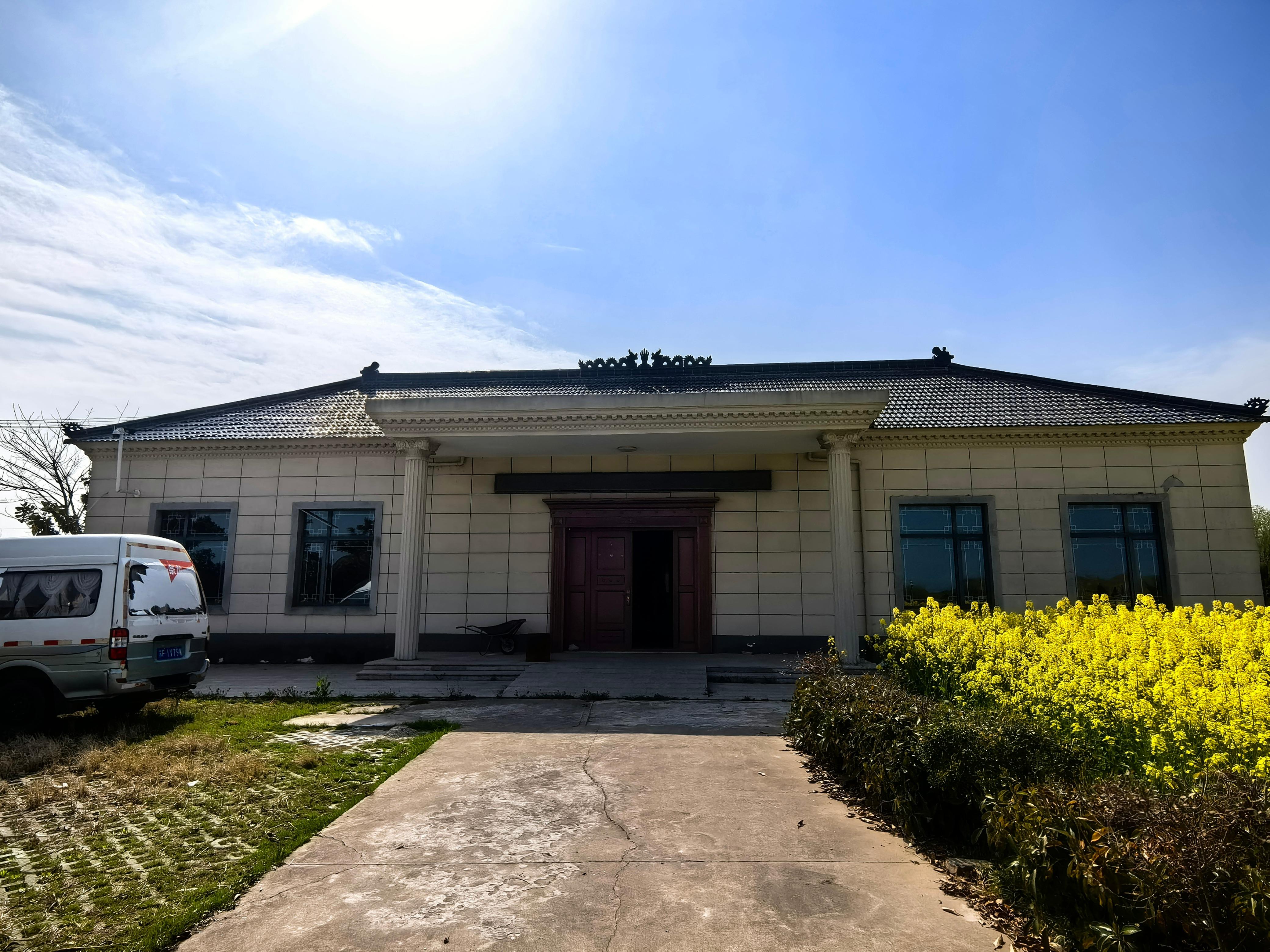 海安市滨海新区福安园骨灰堂园区图片