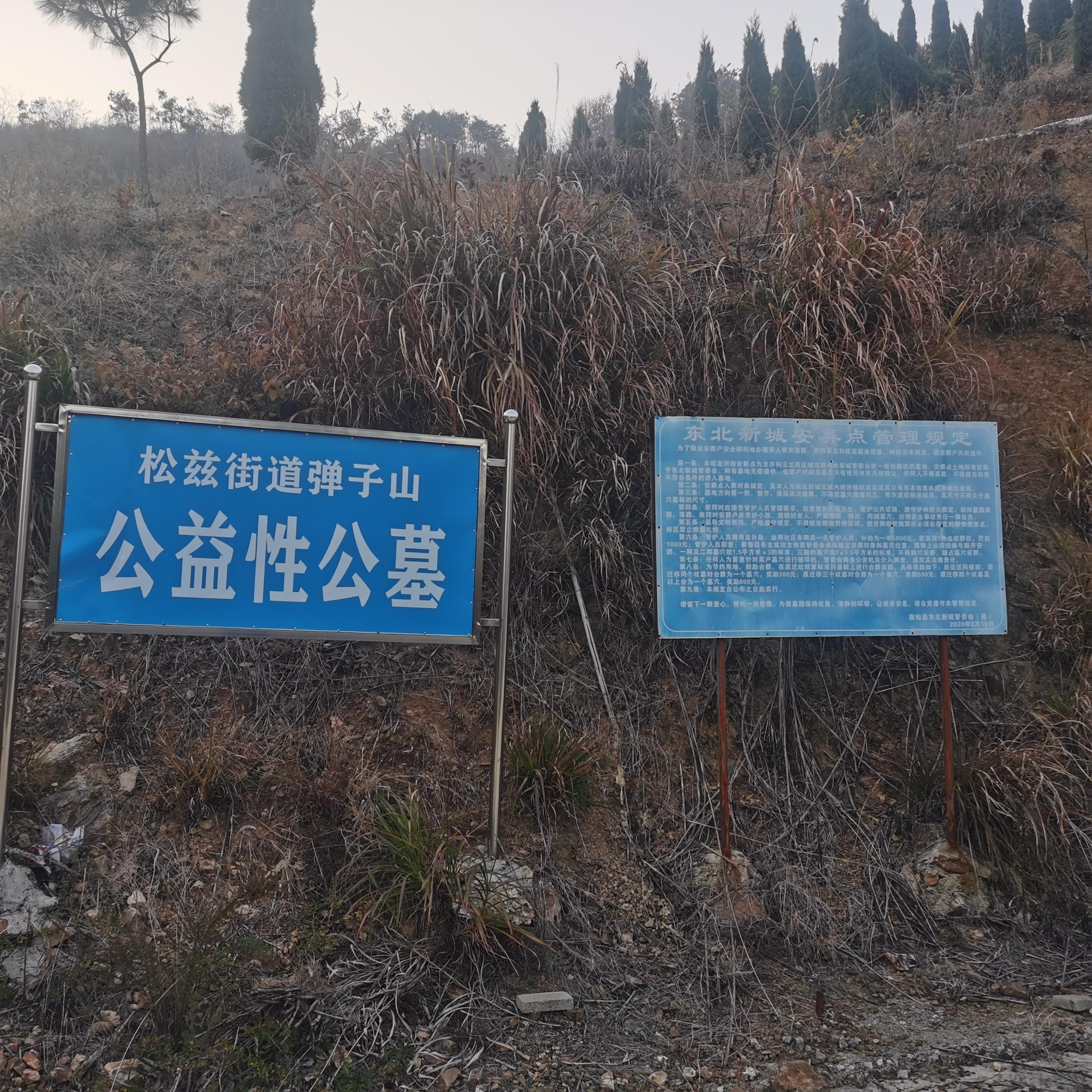 玉龙社区公益性公墓