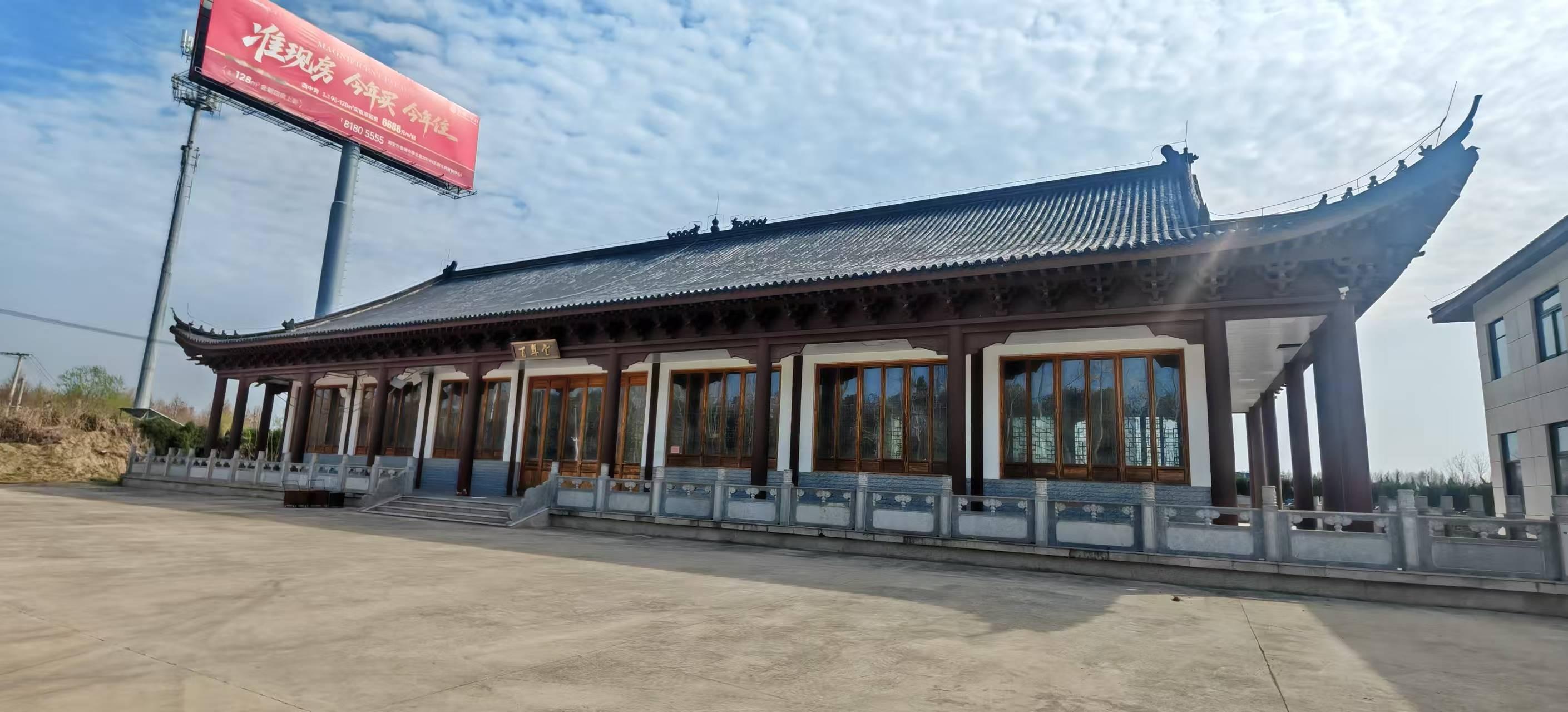 海安市曲塘镇百年堂骨灰堂园区图片