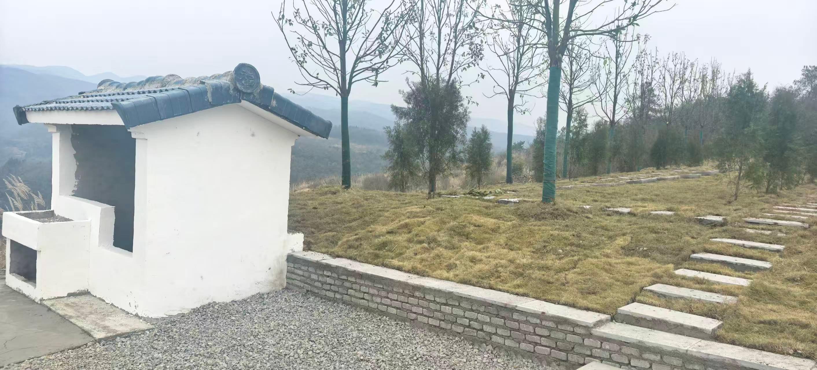 分乡镇分乡场社区公益性公墓园区图片
