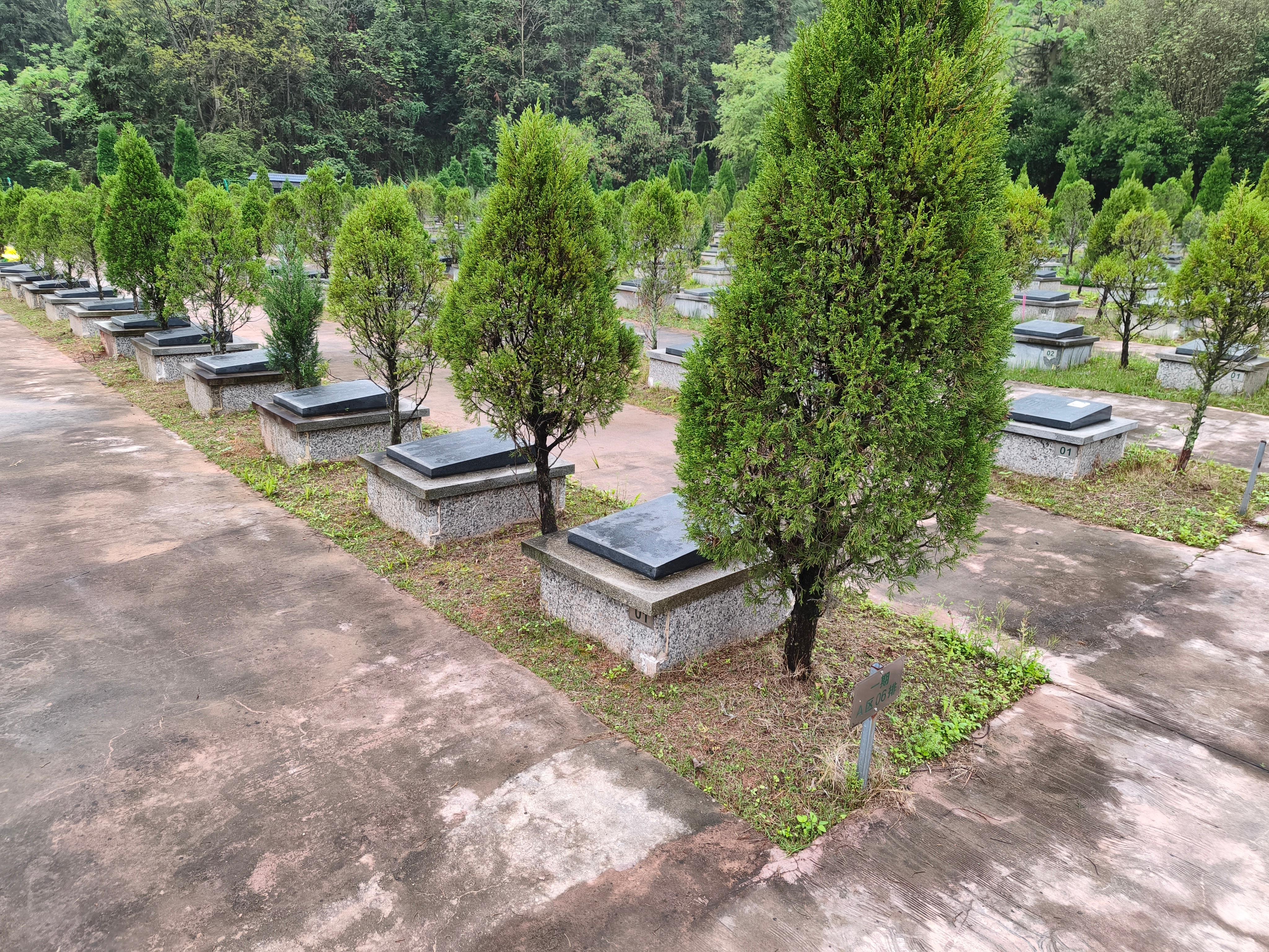 大余县崇山源公墓园区图片