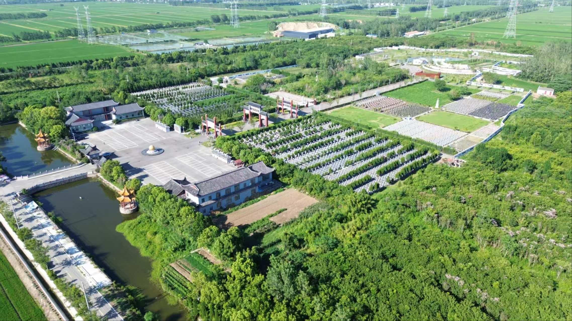 泗洪县城市公益性公墓园区图片