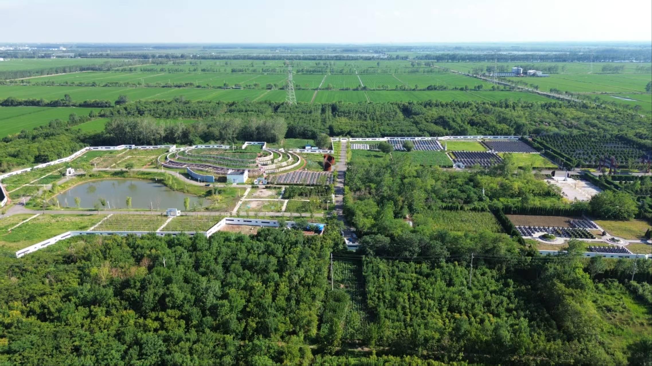 泗洪县城市公益性公墓园区图片
