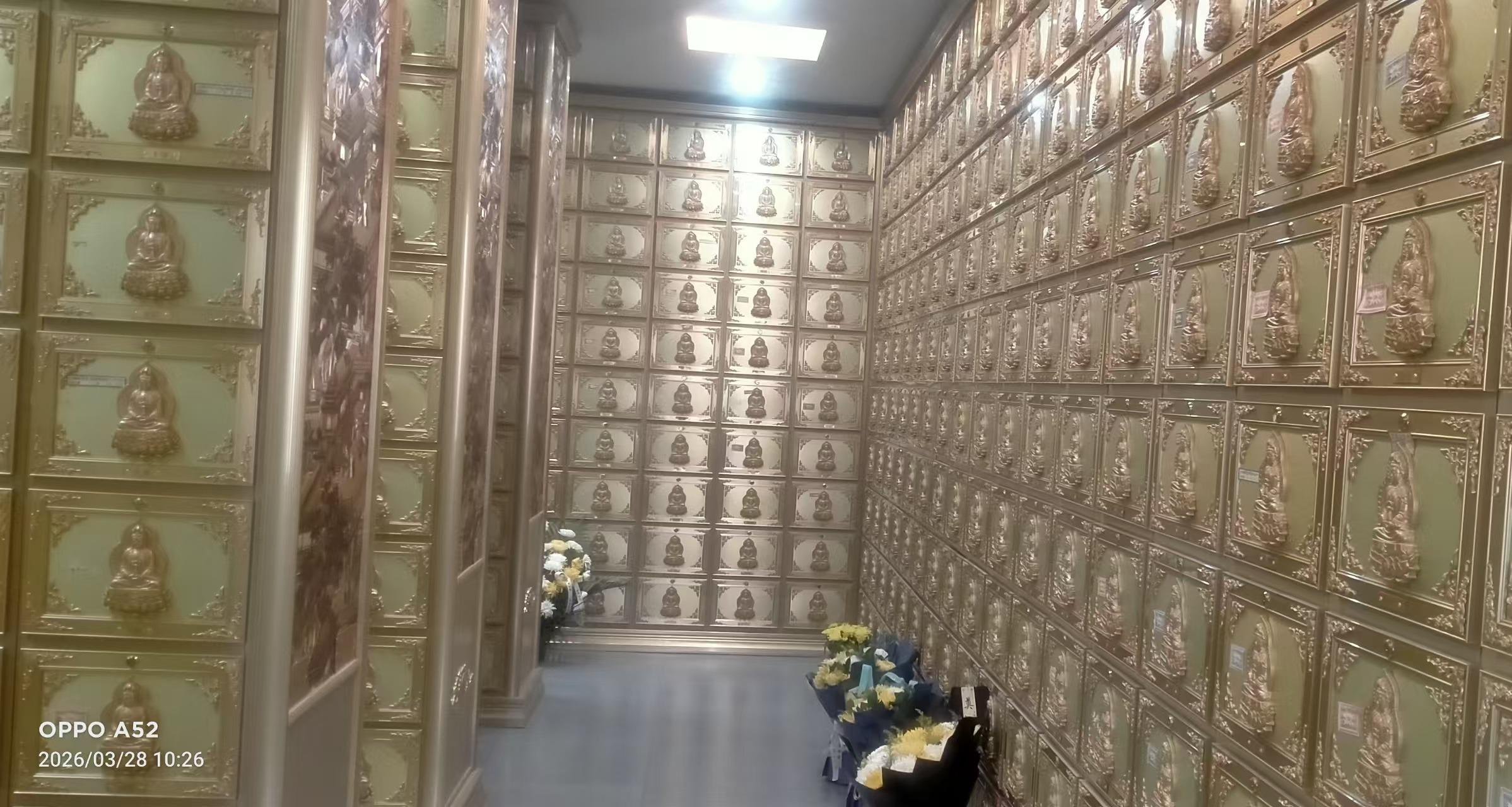 白银市平川区殡仪馆骨灰寄存室园区图片