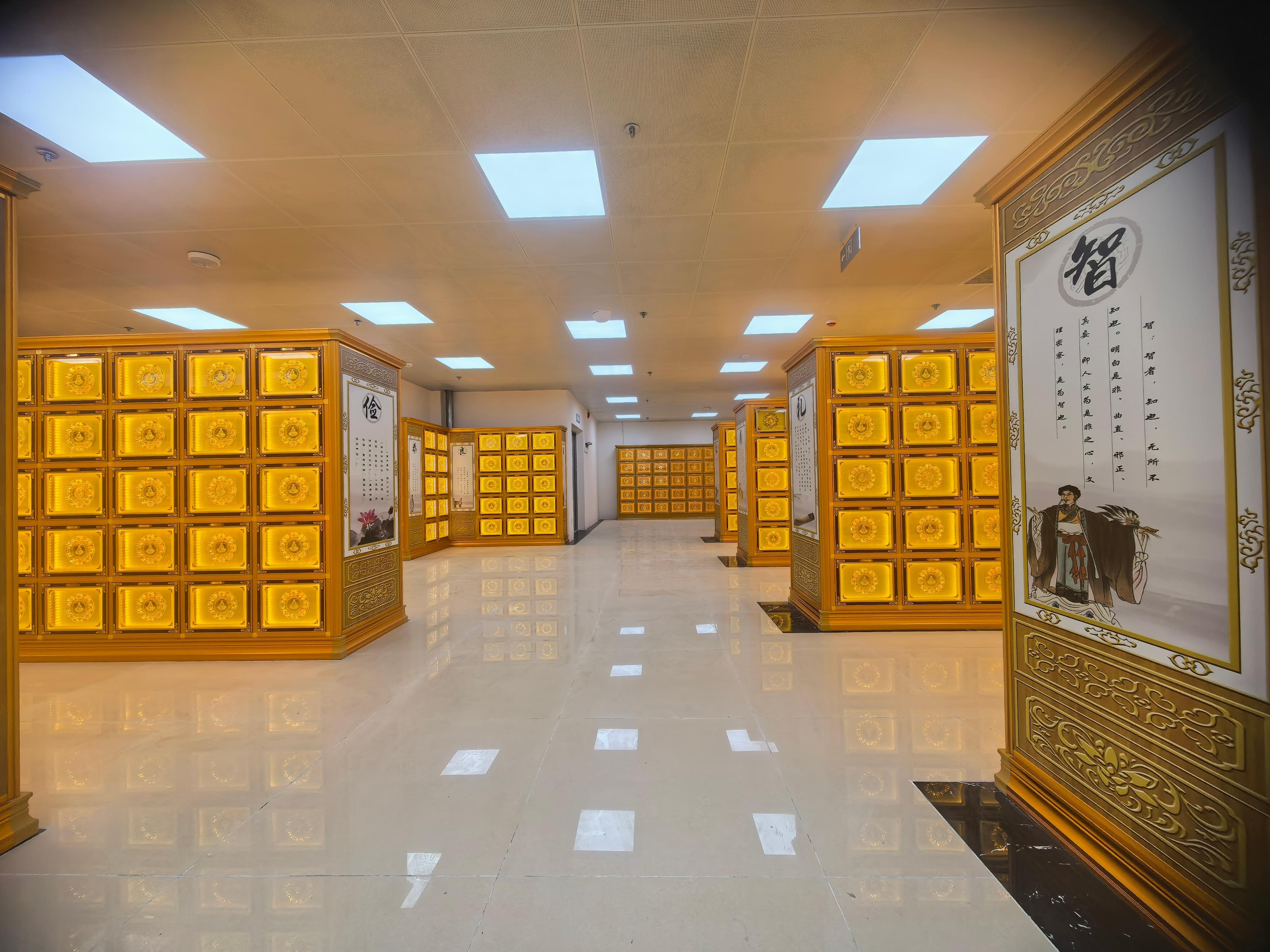 仪陇县公益性骨灰堂园区图片