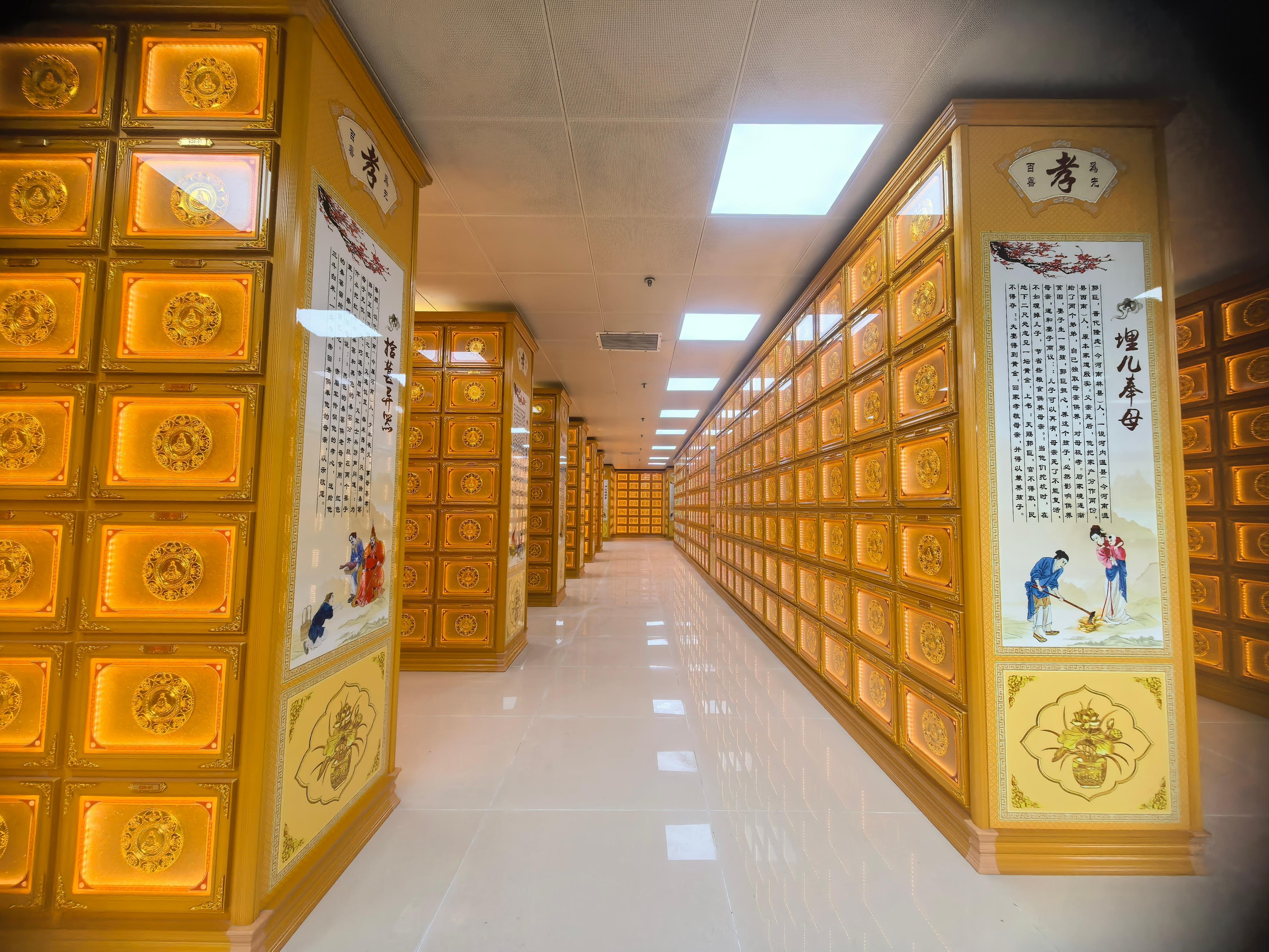仪陇县公益性骨灰堂园区图片