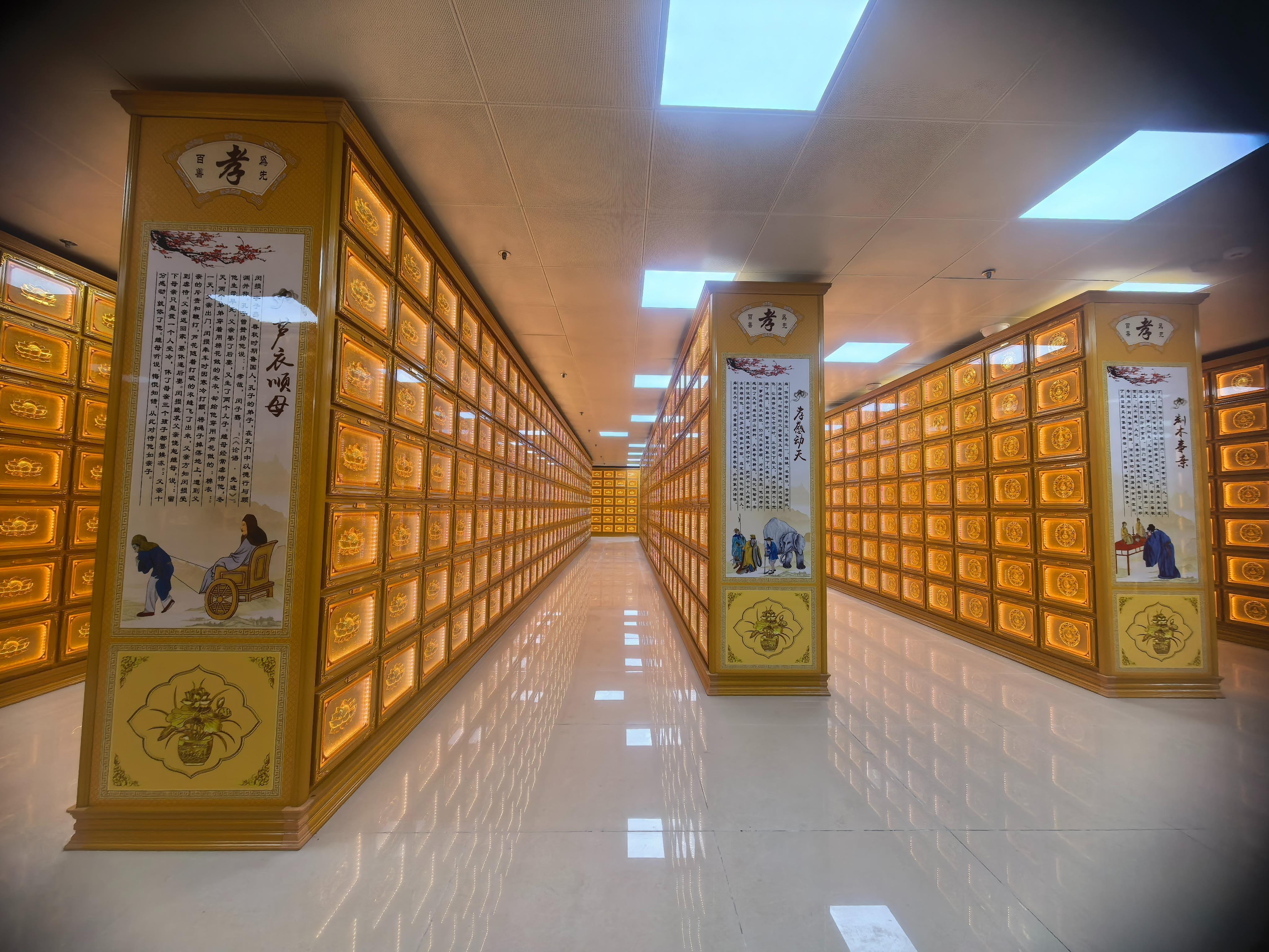 仪陇县公益性骨灰堂园区图片