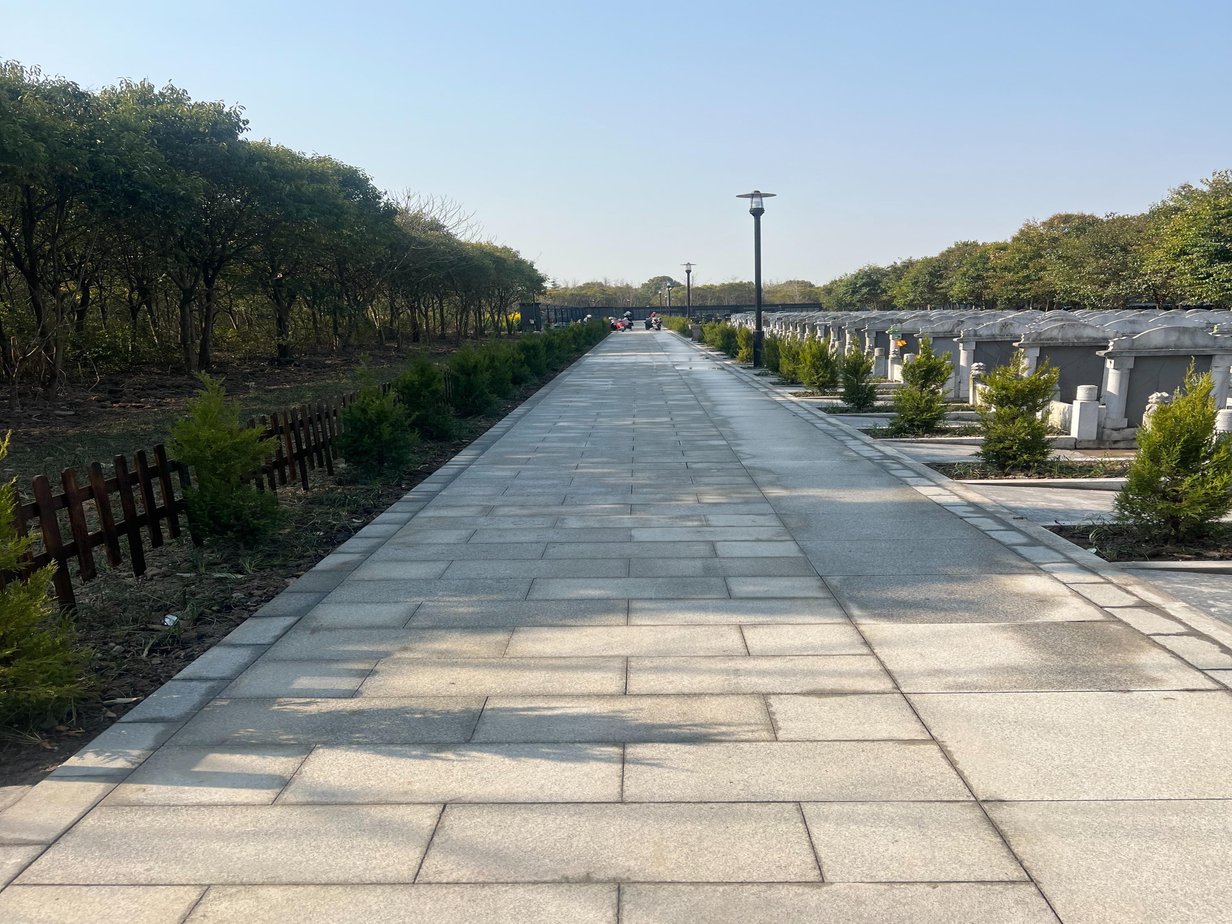 高邮市马棚街道常青墓园园区图片