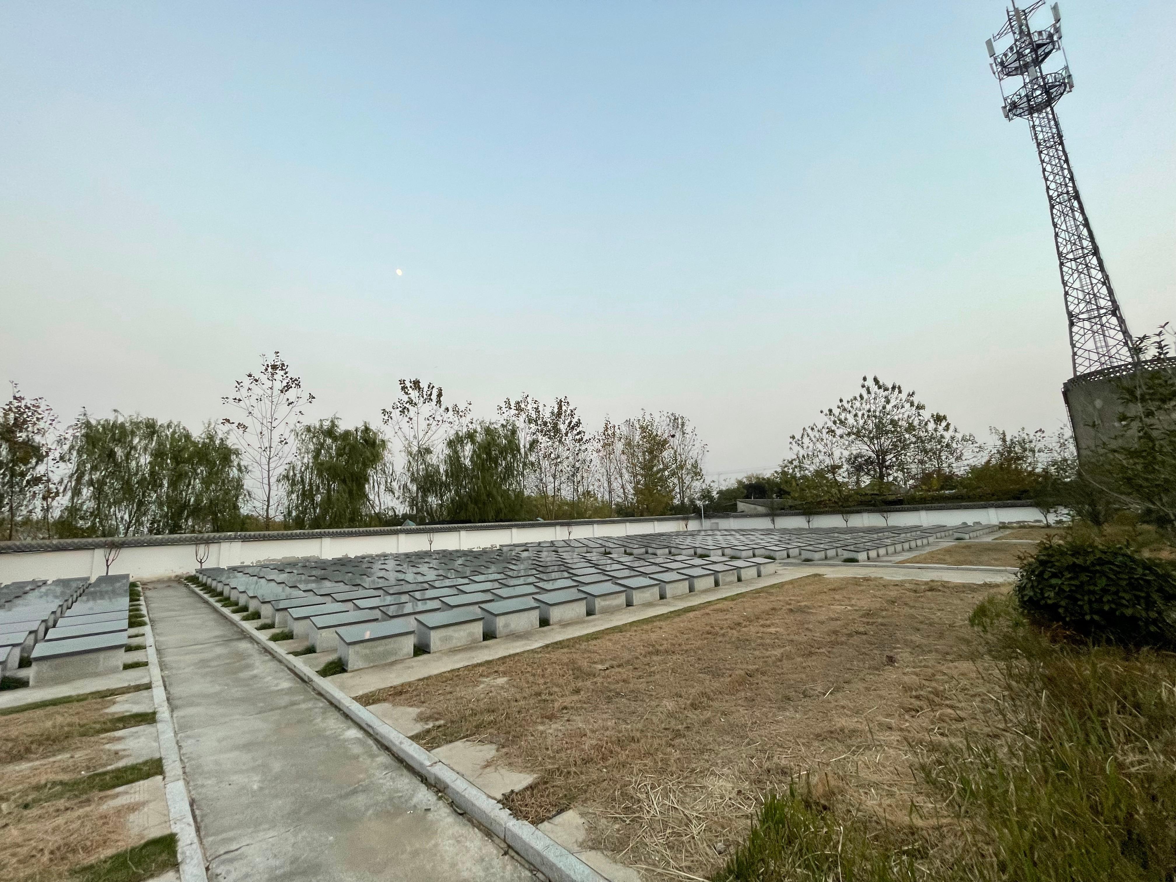 仪征市月塘镇桃花山公墓园区图片