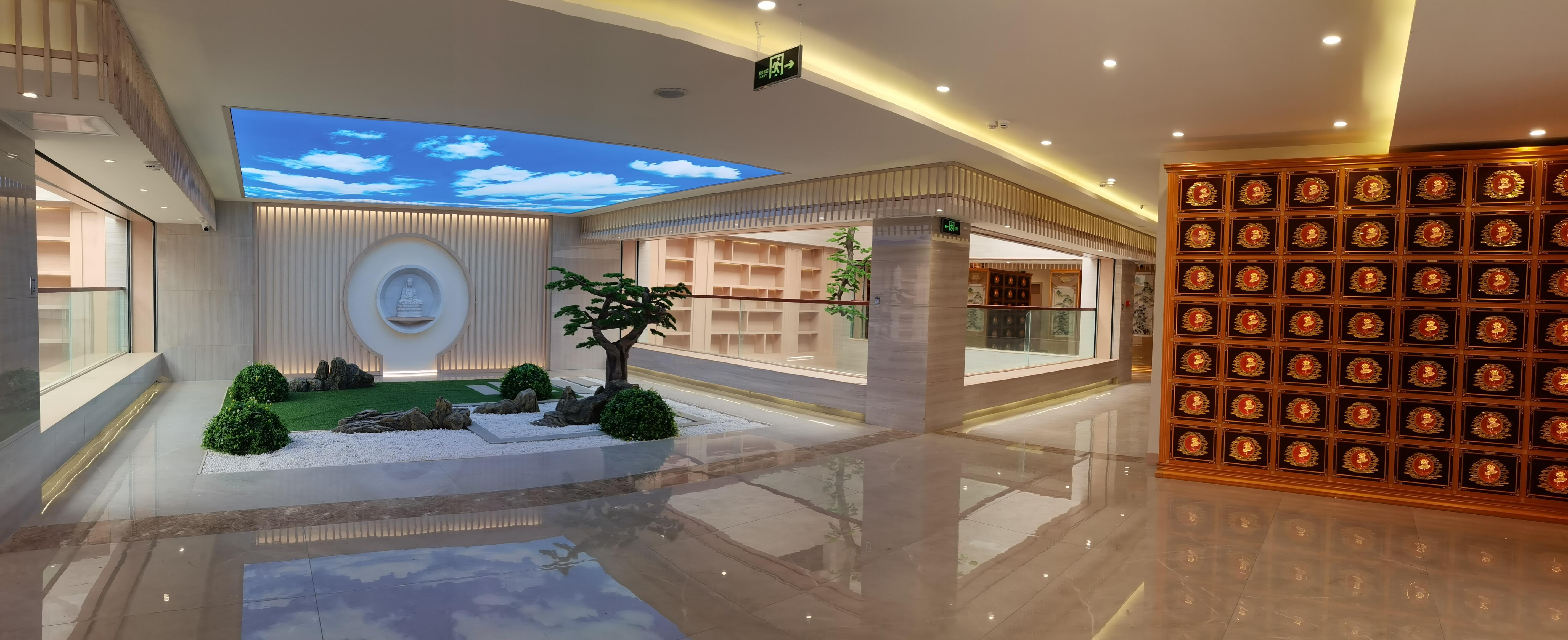 广汉市公益性骨灰安放楼园区图片