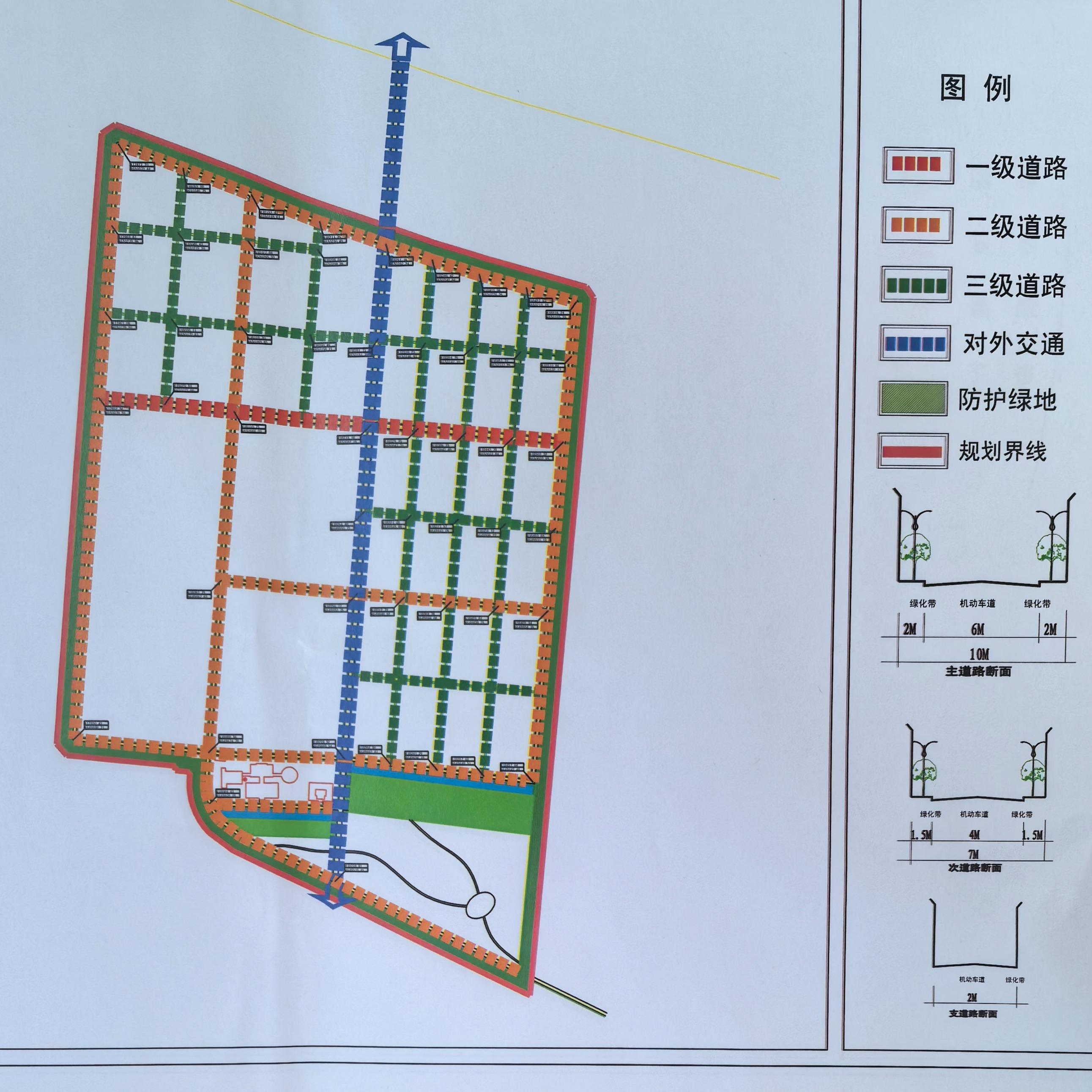 额济纳旗公墓园区图片