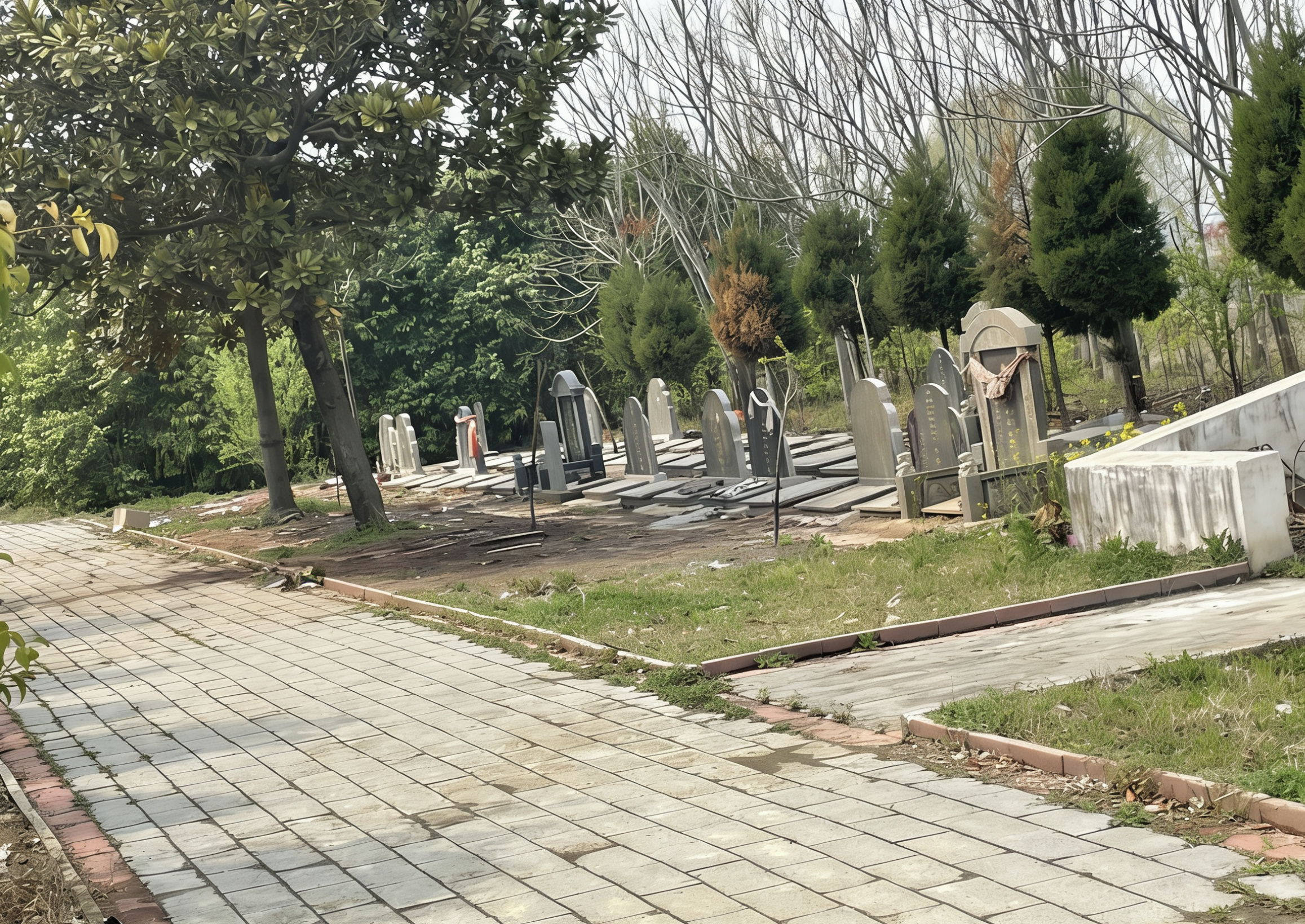 望疃镇公益性公墓地园区图片